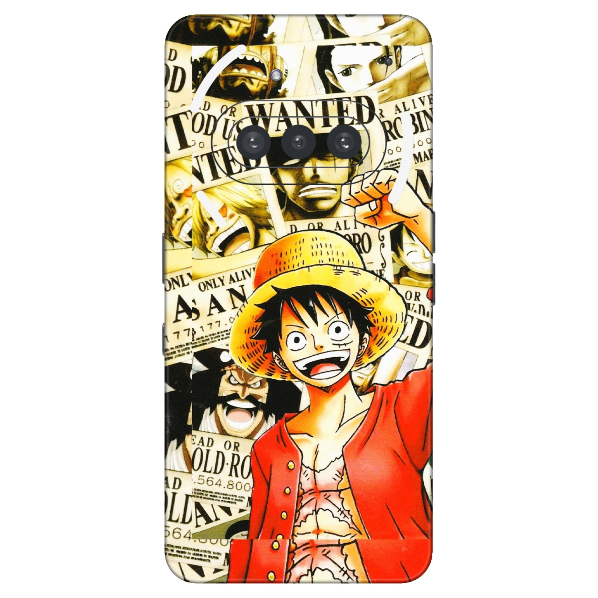 Nothing Phone Skins (All Models) - Luffy Anime - 3D Embossed Finish (L-177) Nothing Phone 3A