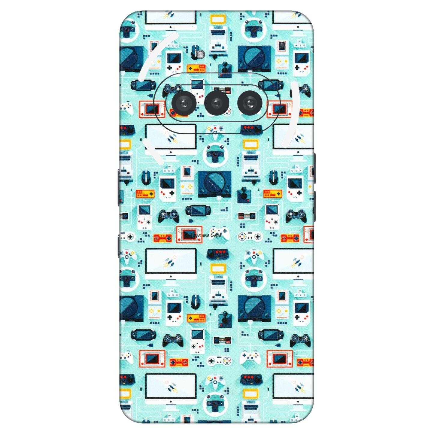 Nothing Phone Skins (All Models) - Gadgets Doodle - 3D Embossed Finish (L-184) Nothing Phone 3A