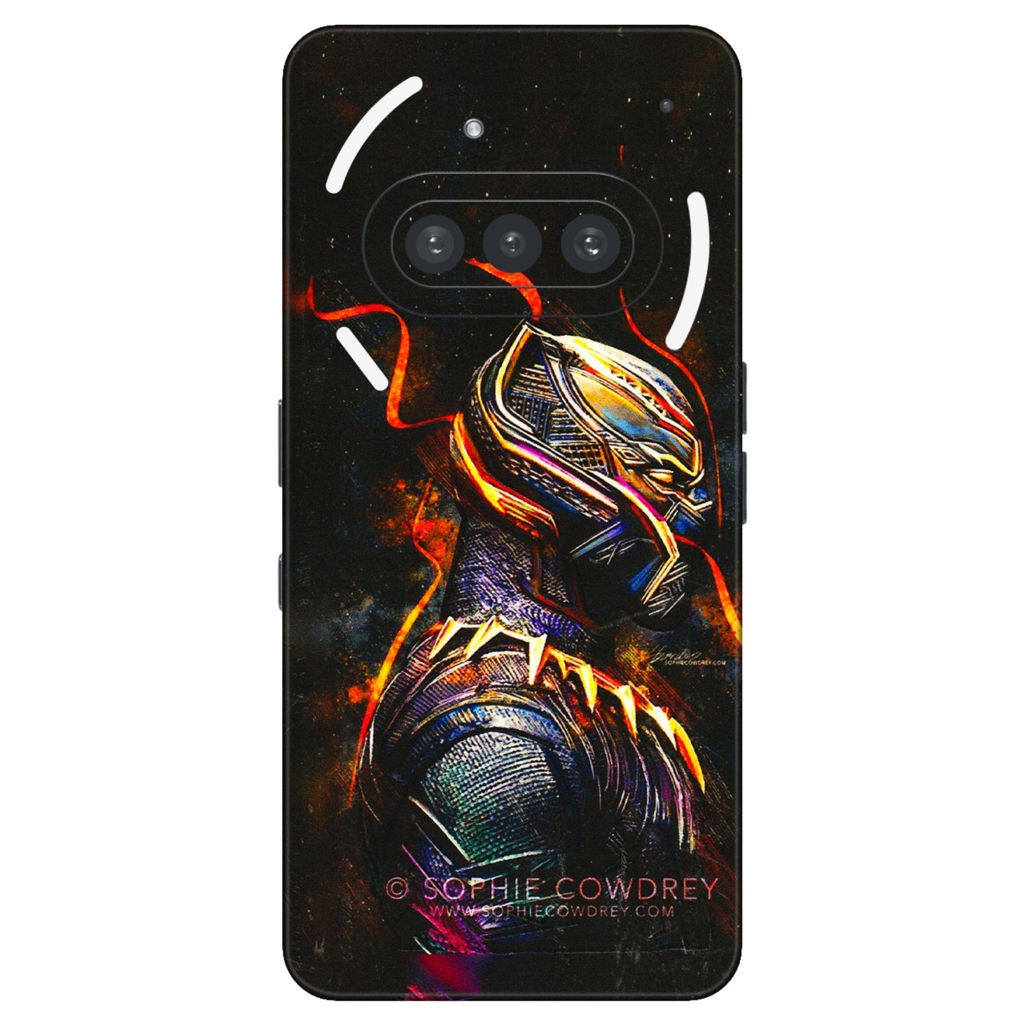 Nothing Phone Skins (All Models) - Black Panther - 3D Embossed Finish (L-190) Nothing Phone 3A
