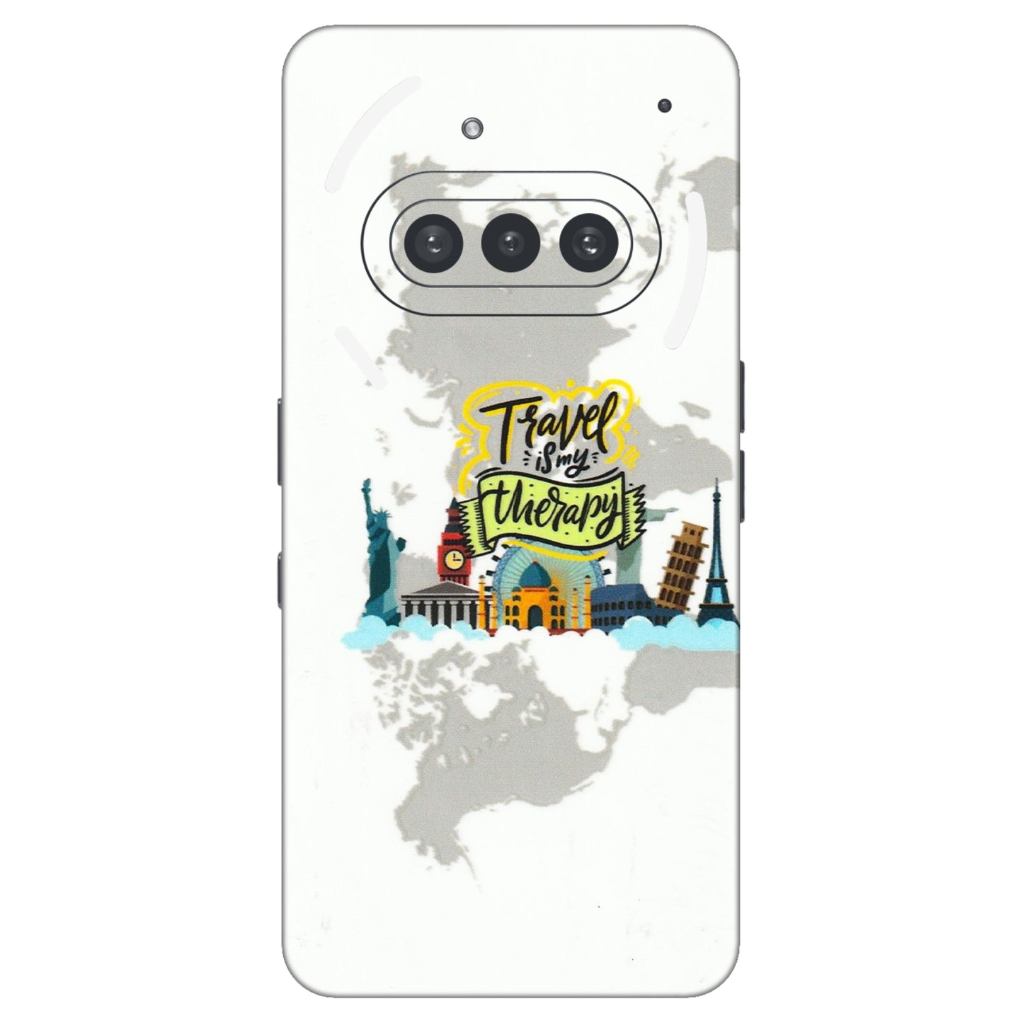 Nothing Phone Skins (All Models) - Travel Therapy - 3D Embossed Finish (L-199) Nothing Phone 3A