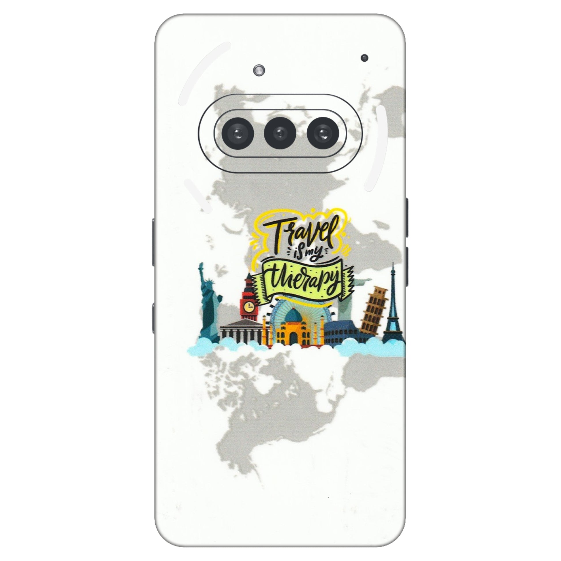 Nothing Phone Skins (All Models) - Travel Therapy - 3D Embossed Finish (L-199) Nothing Phone 3A