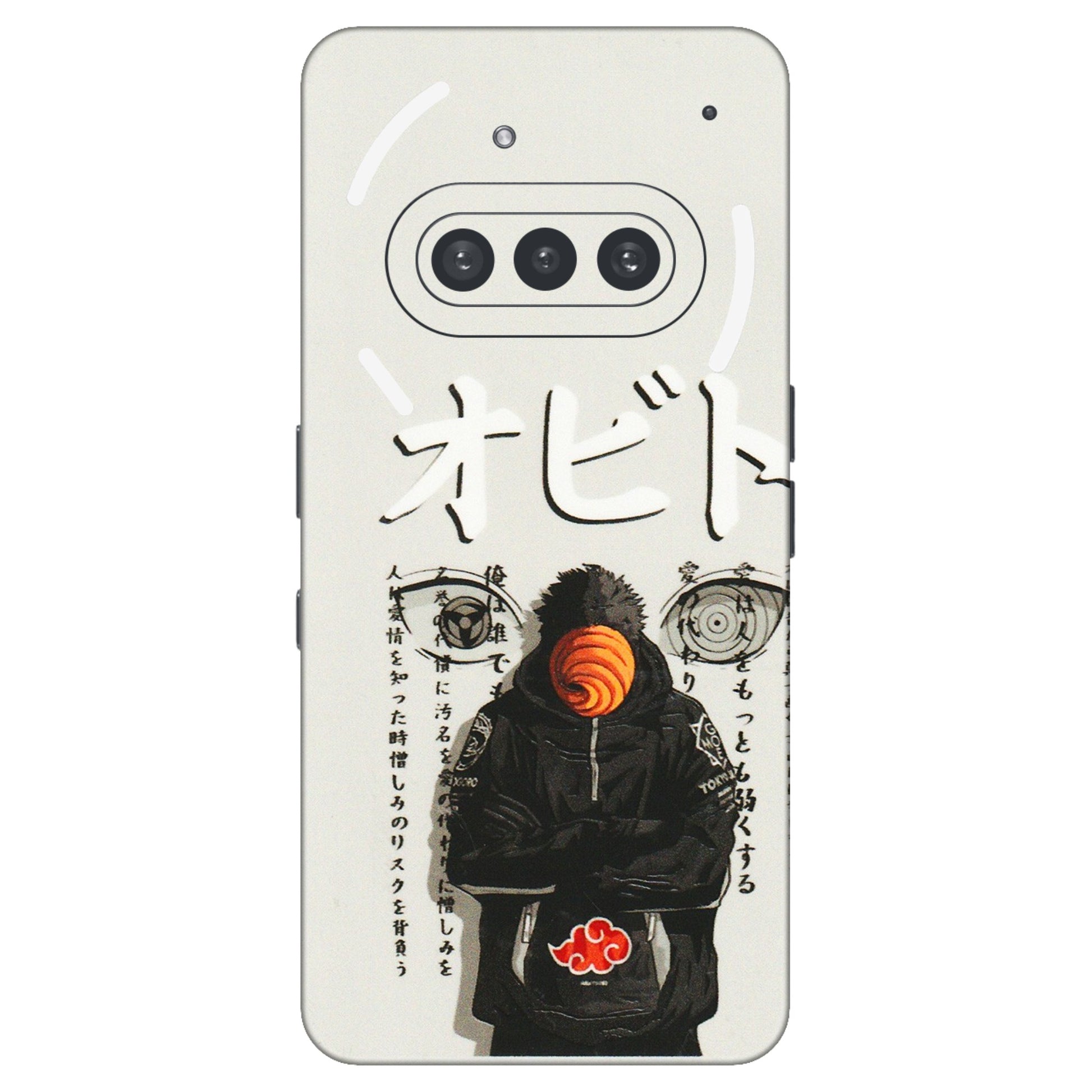 Nothing Phone Skins (All Models) - Obito Anime Eye - 3D Embossed Finish (L-19) Nothing Phone 3A