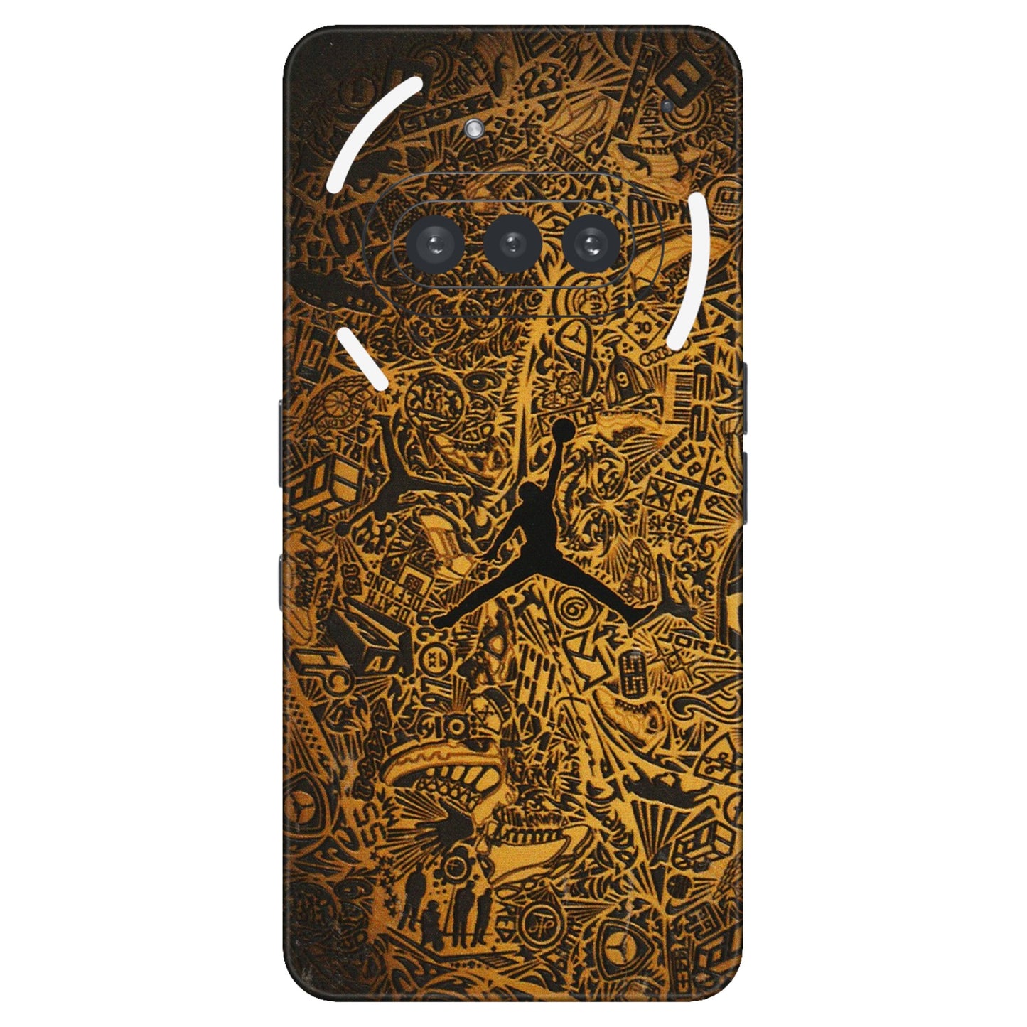 Nothing Phone Skins (All Models) - Premium Gold Basketball Player - 3D Embossed Finish (L-236) Nothing Phone 3A