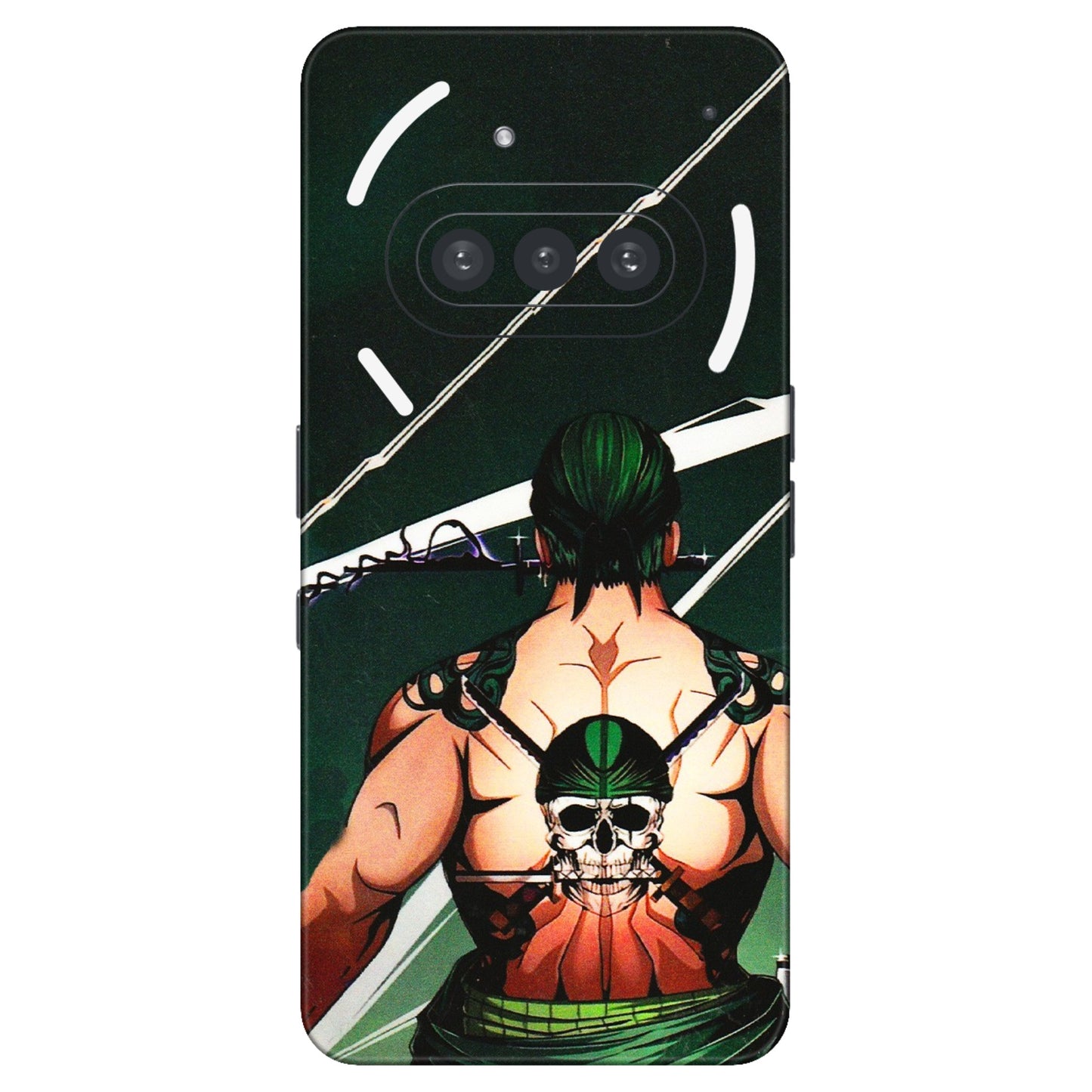 Nothing Phone Skins (All Models) - Zoro Anime - 3D Embossed Finish (L-23) Nothing Phone 3A