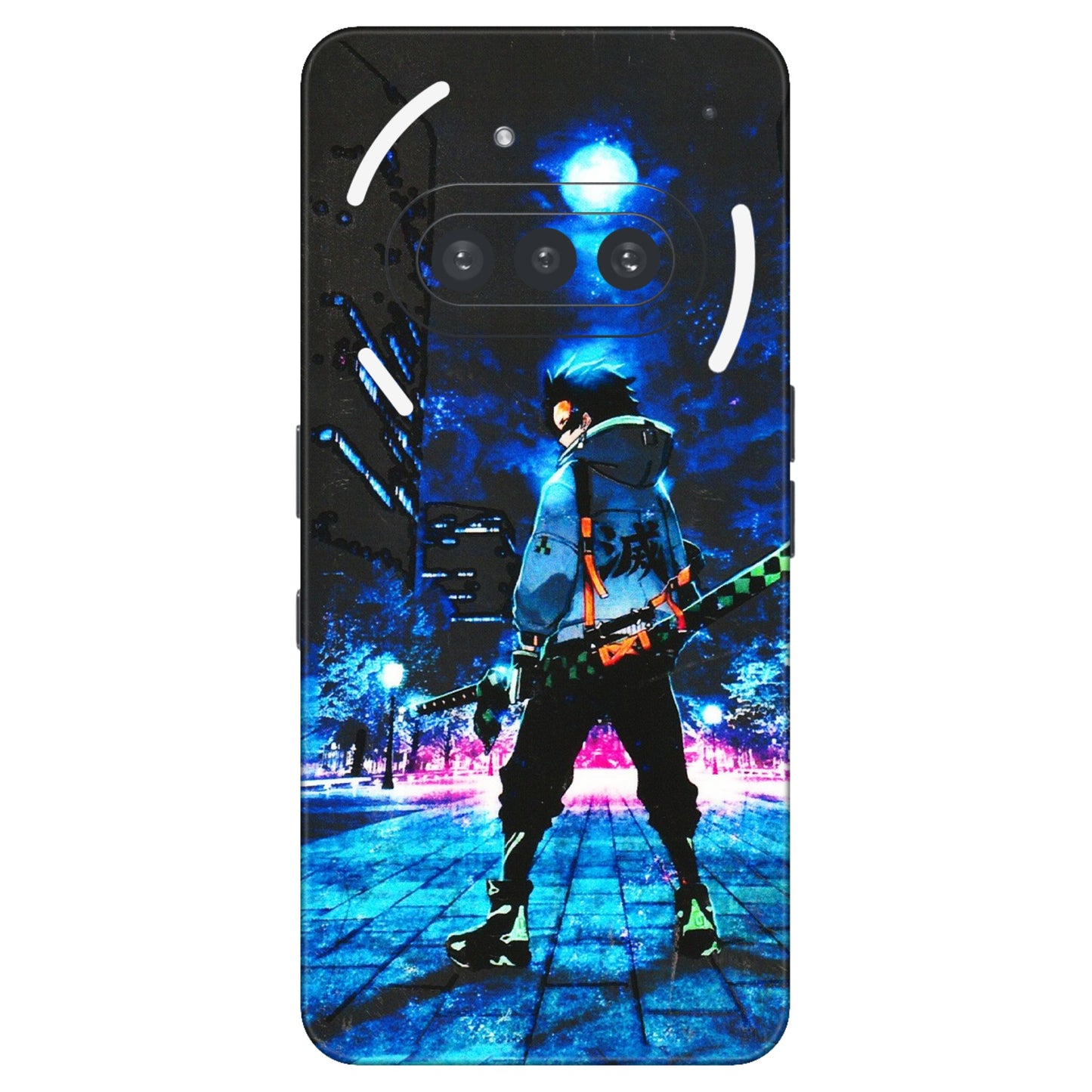 Nothing Phone Skins (All Models) - Demon Slayer Sword - 3D Embossed Finish (L-247) Nothing Phone 3A