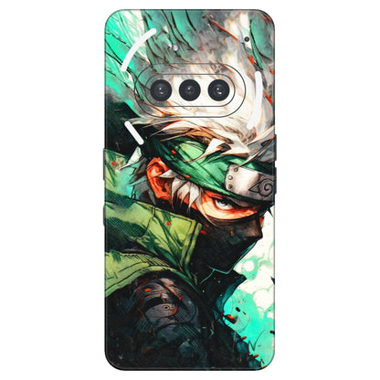 Nothing Phone Skins (All Models) - Kakashi Side Profile - 3D Embossed Finish (L-249) Nothing Phone 3A