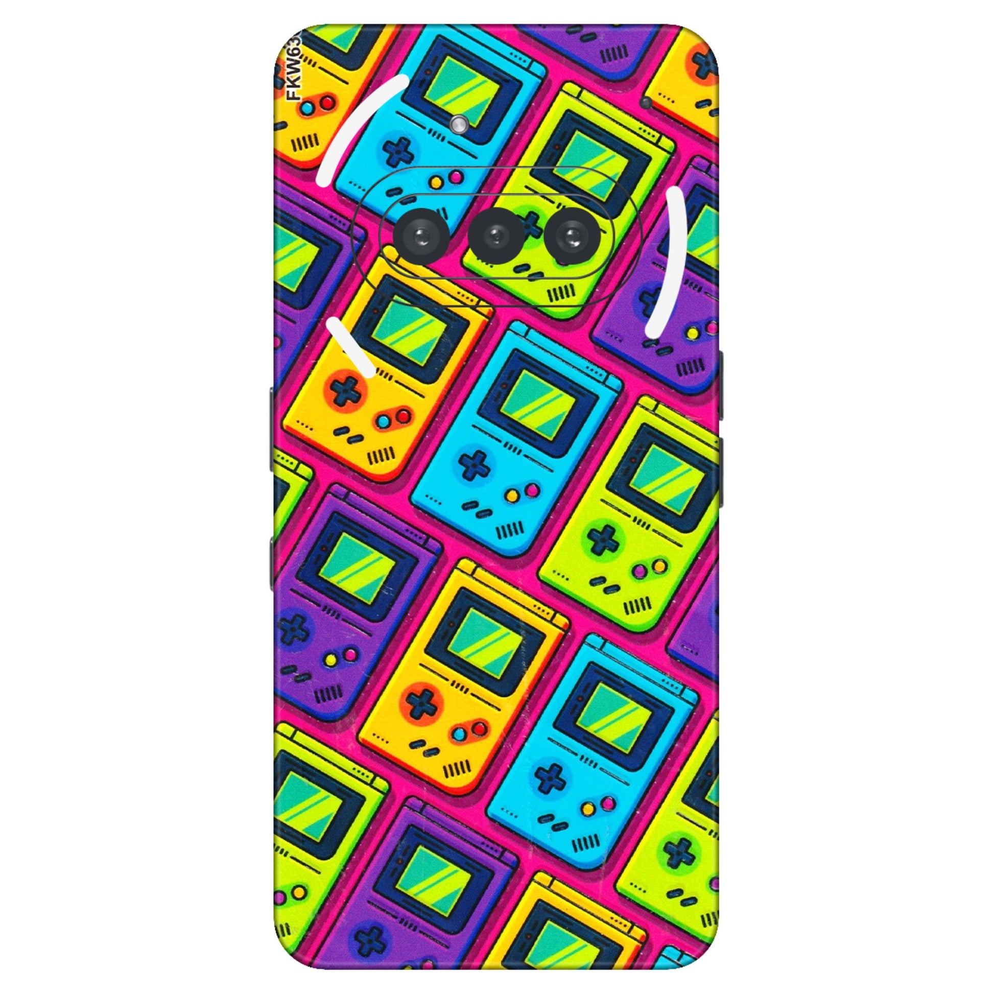 Nothing Phone Skins (All Models) - Gameboy Colourful  Latest - 3D Embossed Finish (L-266) Nothing Phone 3A