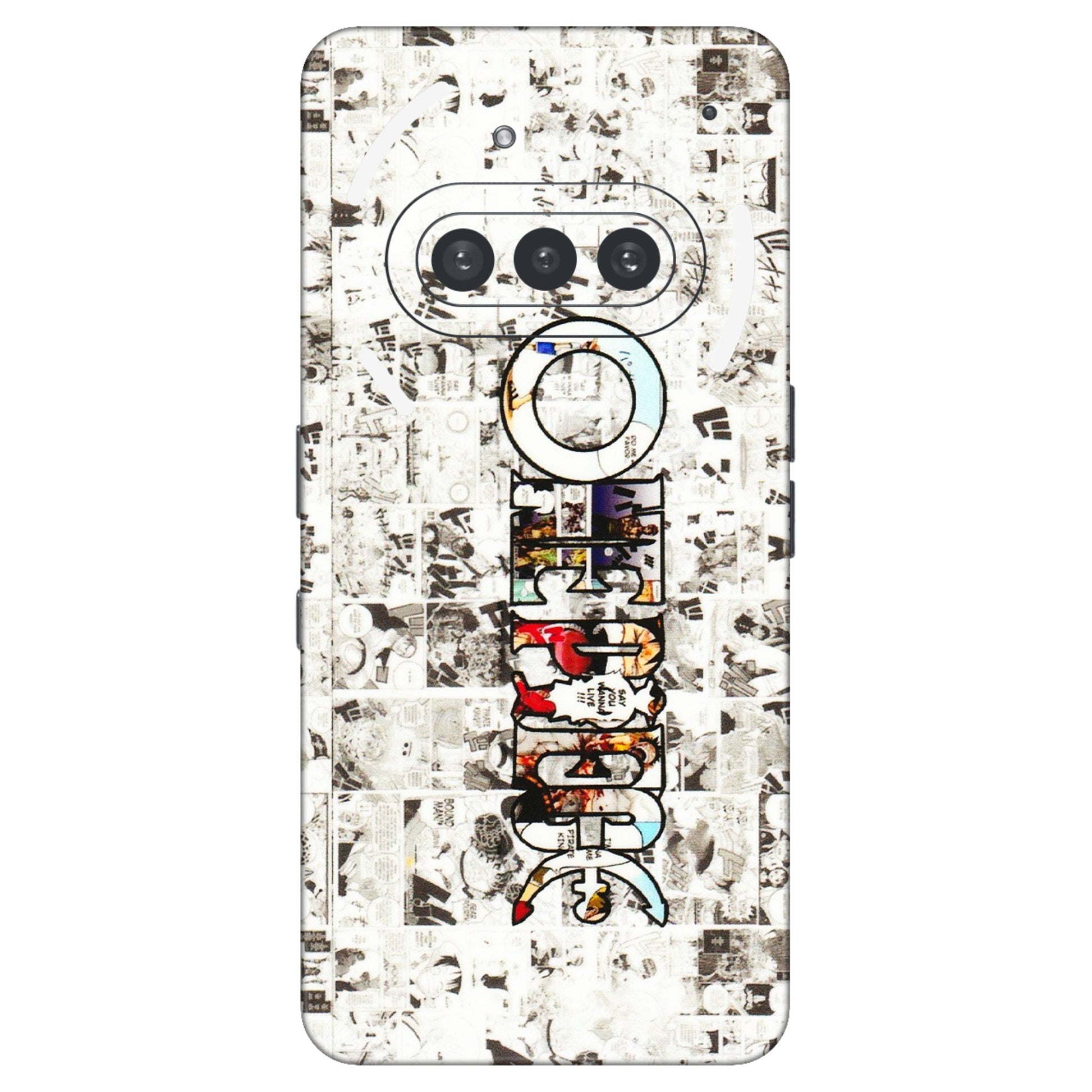 Nothing Phone Skins (All Models) - One Piece Manga - 3D Embossed Finish (L-26) Nothing Phone 3A