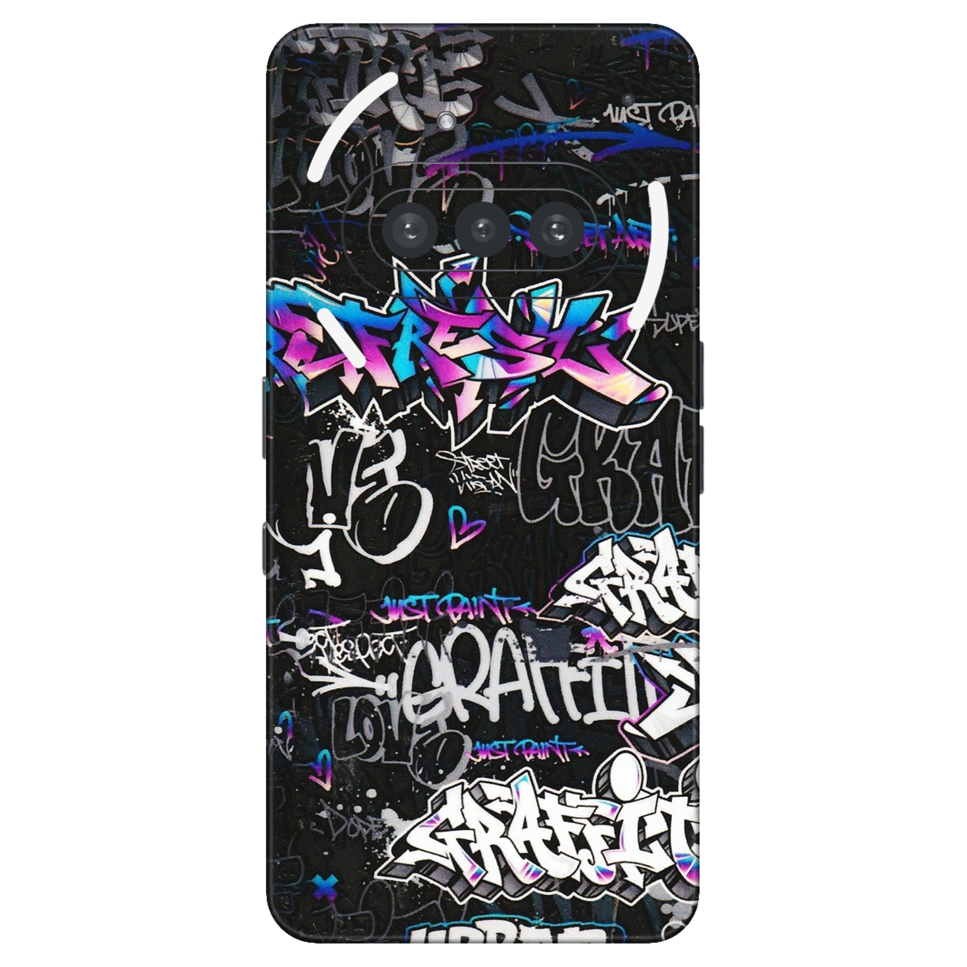 Nothing Phone Skins (All Models) - Graffiti Killer  Latest - 3D Embossed Finish (L-274) Nothing Phone 3A