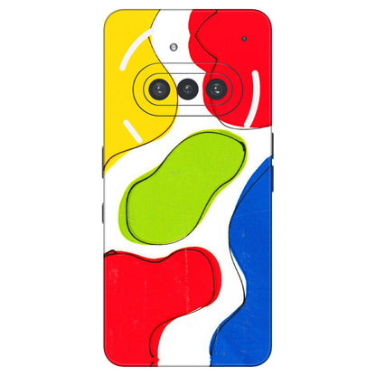 Nothing Phone Skins (All Models) - RGB Colour Paint  Latest - 3D Embossed Finish (L-284) Nothing Phone 3A