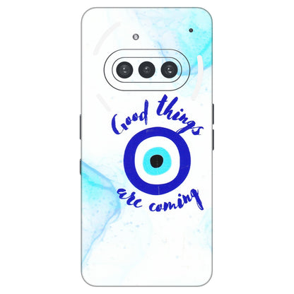 Nothing Phone Skins (All Models) - Evil Eye Good Things Are Coming - 3D Embossed Finish (L-322) Nothing Phone 3A