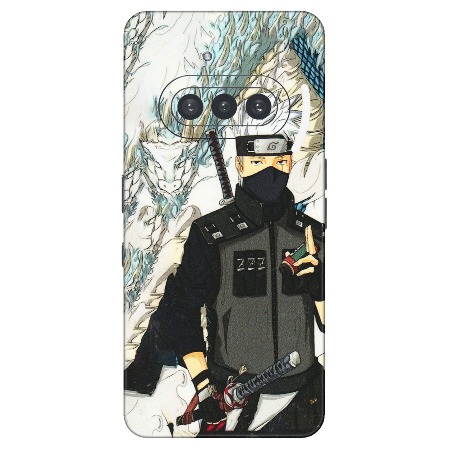 Nothing Phone Skins (All Models) - Kakashi Hatake Naruto Anime - 3D Embossed Finish (L-46) Nothing Phone 3A