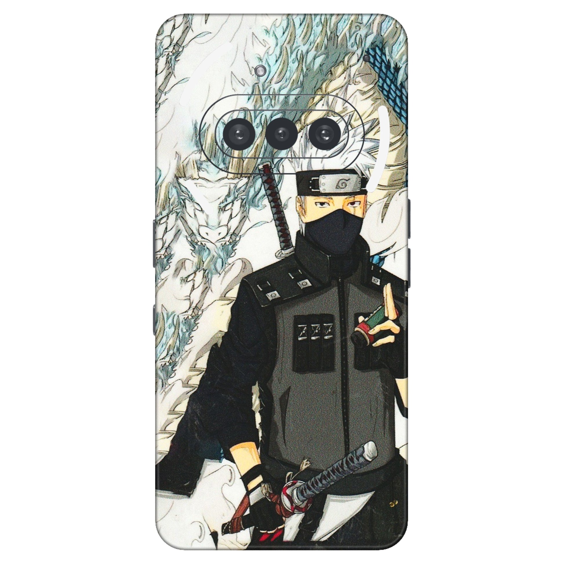 Nothing Phone Skins (All Models) - Kakashi Hatake Naruto Anime - 3D Embossed Finish (L-46) Nothing Phone 3A