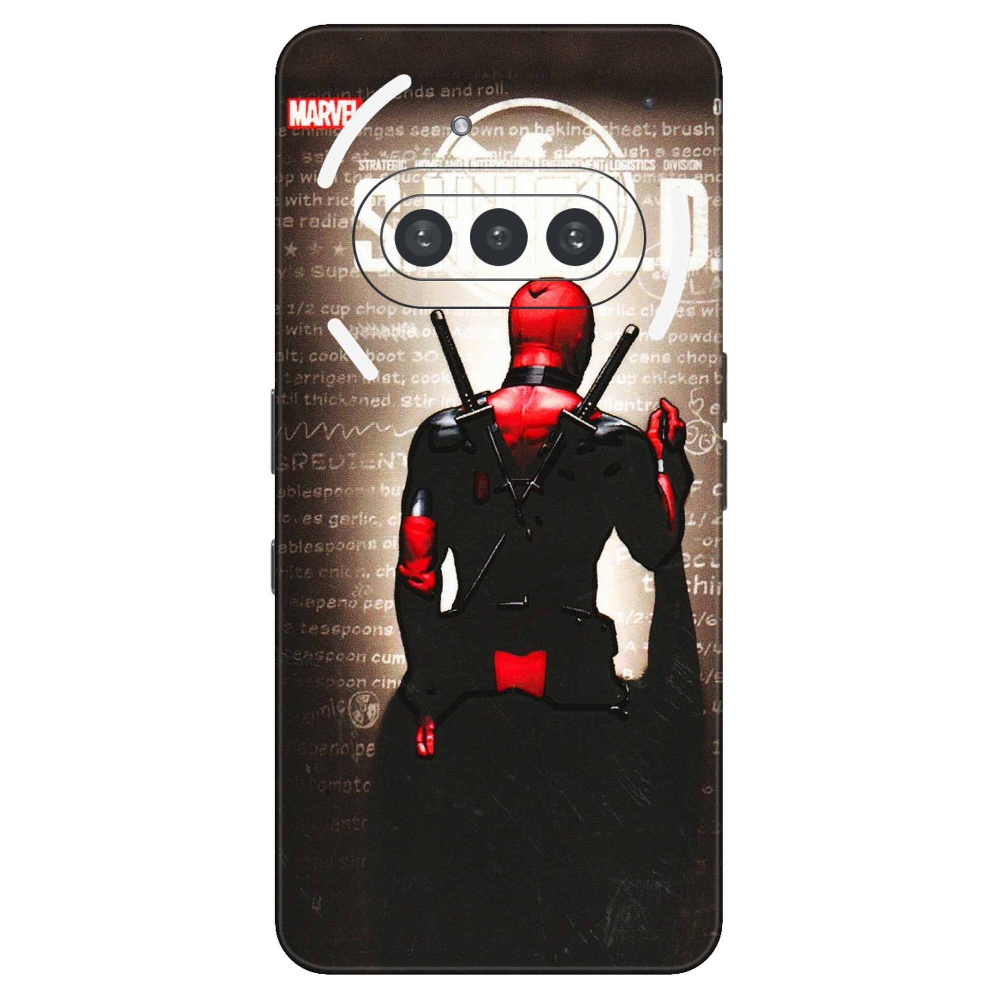 Nothing Phone Skins (All Models) - Deadpool - 3D Embossed Finish (L-56) Nothing Phone 3A