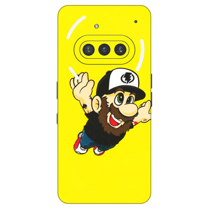 Nothing Phone Skins (All Models) - Flying Beardo - 3D Embossed Finish (L-60) Nothing Phone 3A