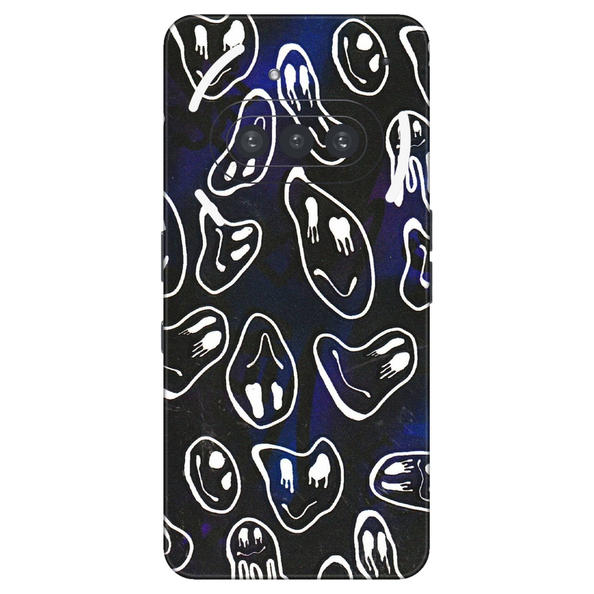 Nothing Phone Skins (All Models) - Distorted Smileys - 3D Embossed Finish (L-92) Nothing Phone 3A
