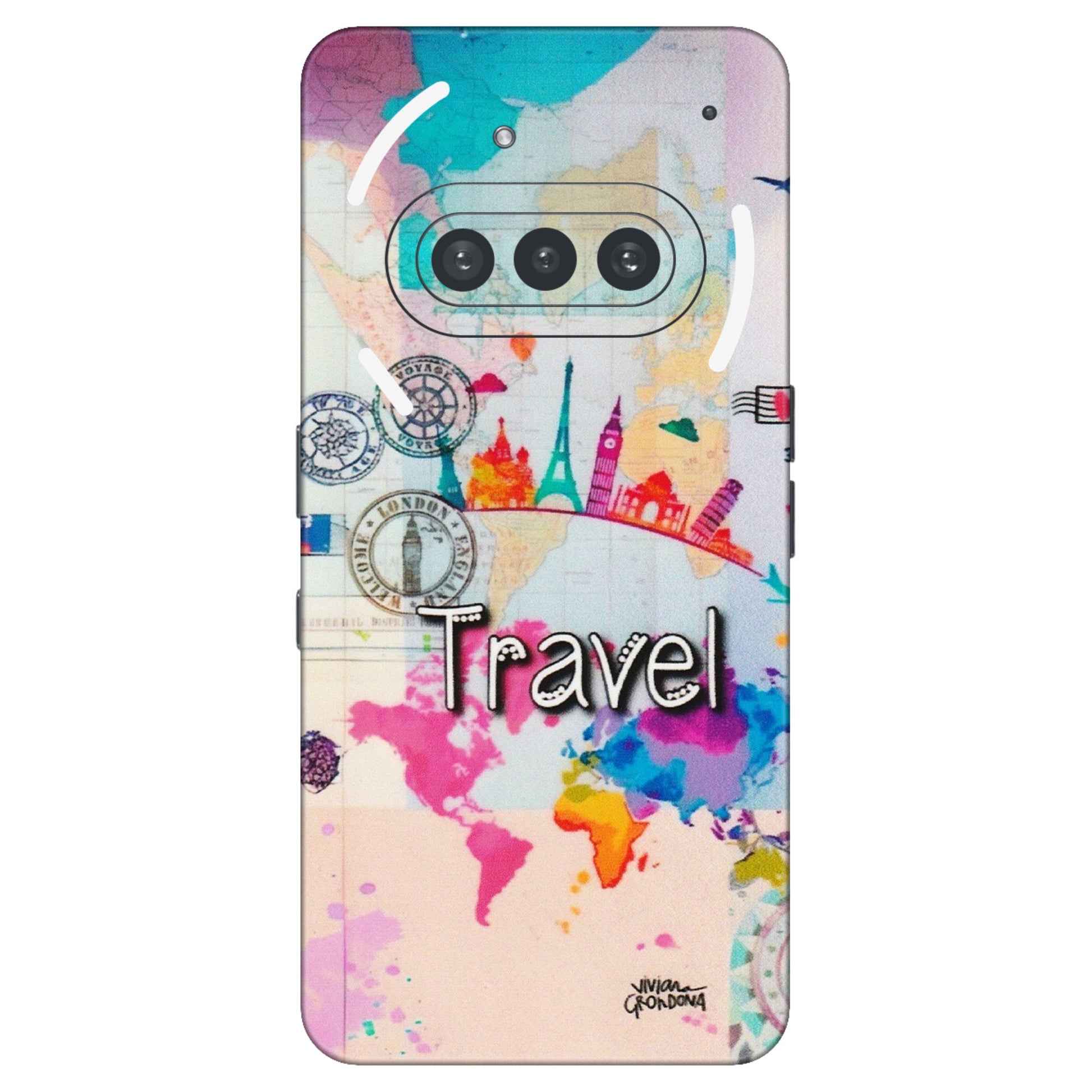 Nothing Phone Skins (All Models) - Travel The Wonders - Matte Finish (M-108) Nothing Phone 3A