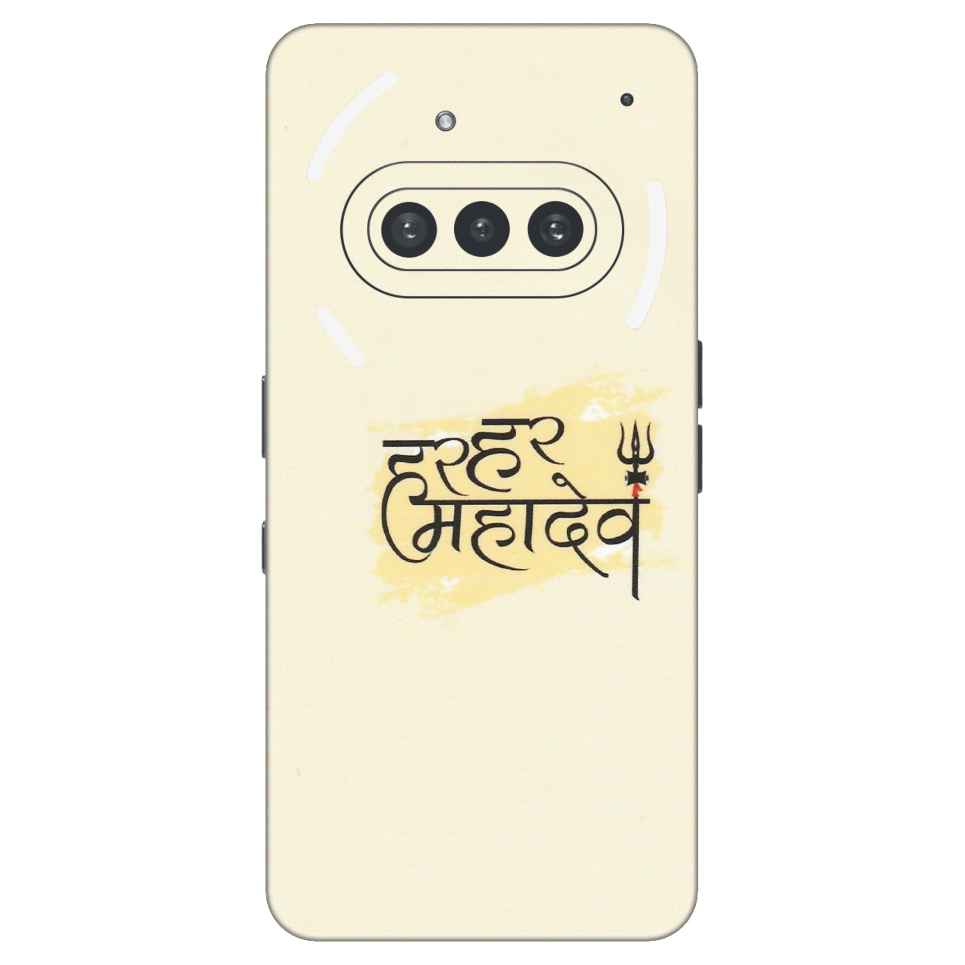 Nothing Phone Skins (All Models) - Har Har Mahadev - Matte Finish (M-10) Nothing Phone 3A