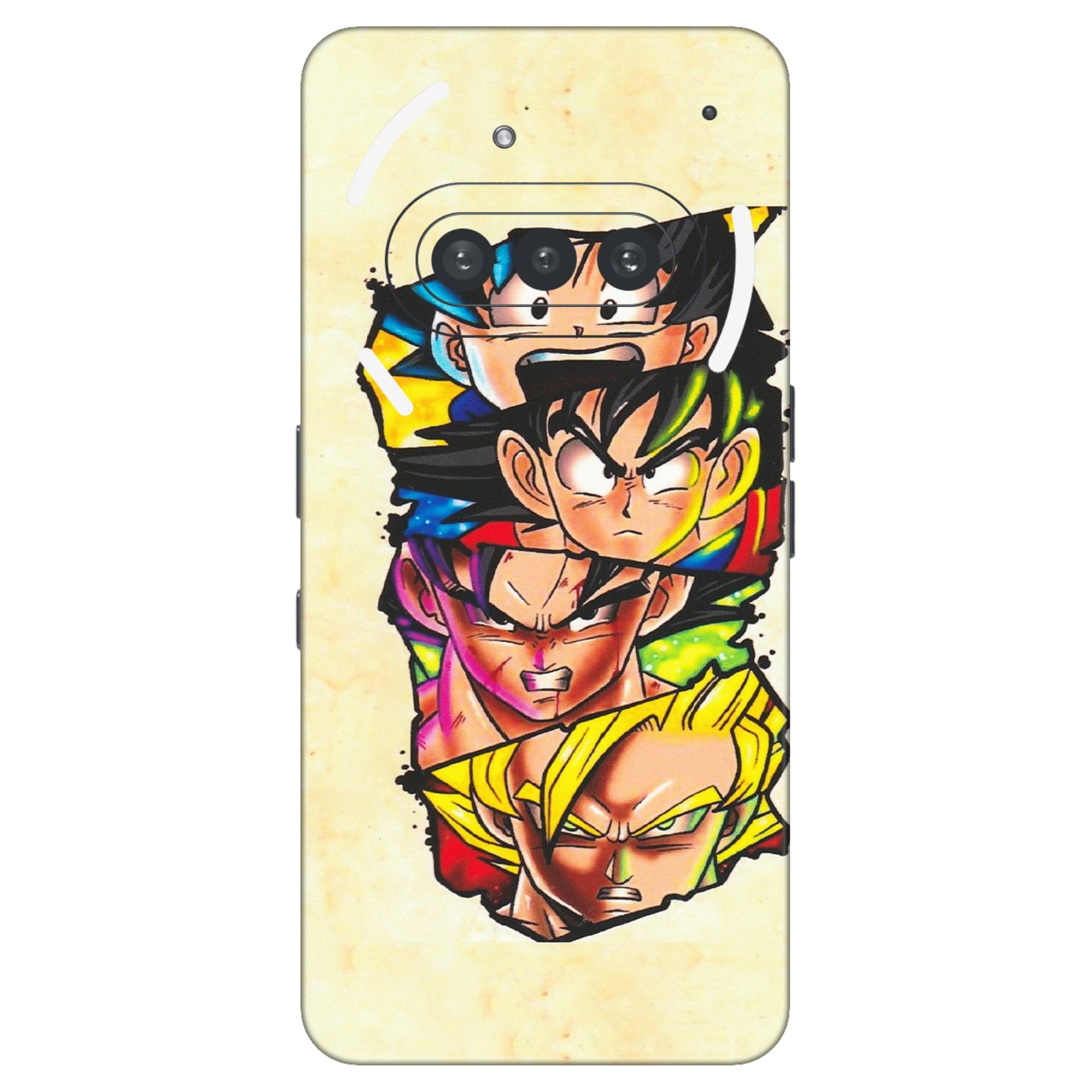 Nothing Phone Skins (All Models) - Angry Multi Anime - Matte Finish (M-113) Nothing Phone 3A