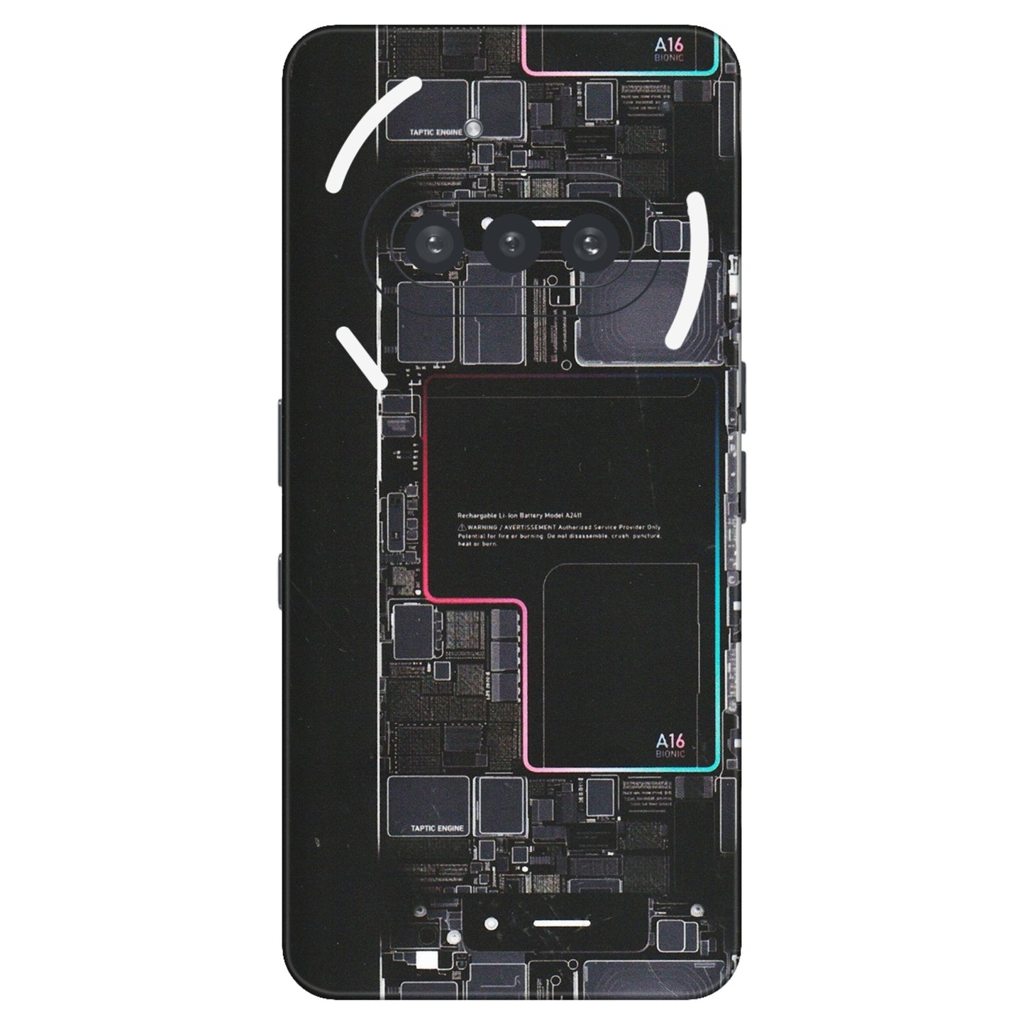 Nothing Phone Skins (All Models) - Motherboard Circuit Layout - Matte Finish (M-117) Nothing Phone 3A