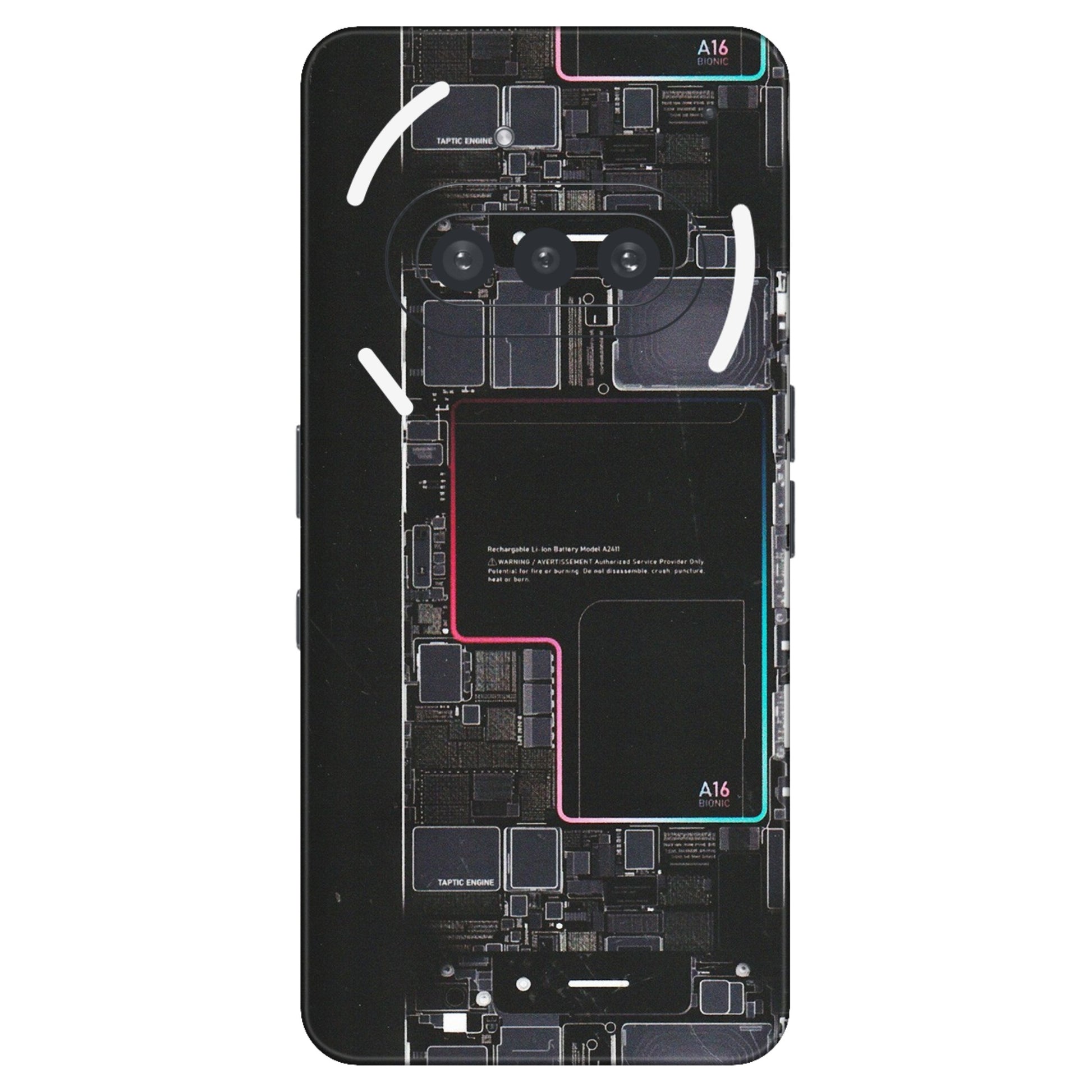 Nothing Phone Skins (All Models) - Motherboard Circuit Layout - Matte Finish (M-117) Nothing Phone 3A