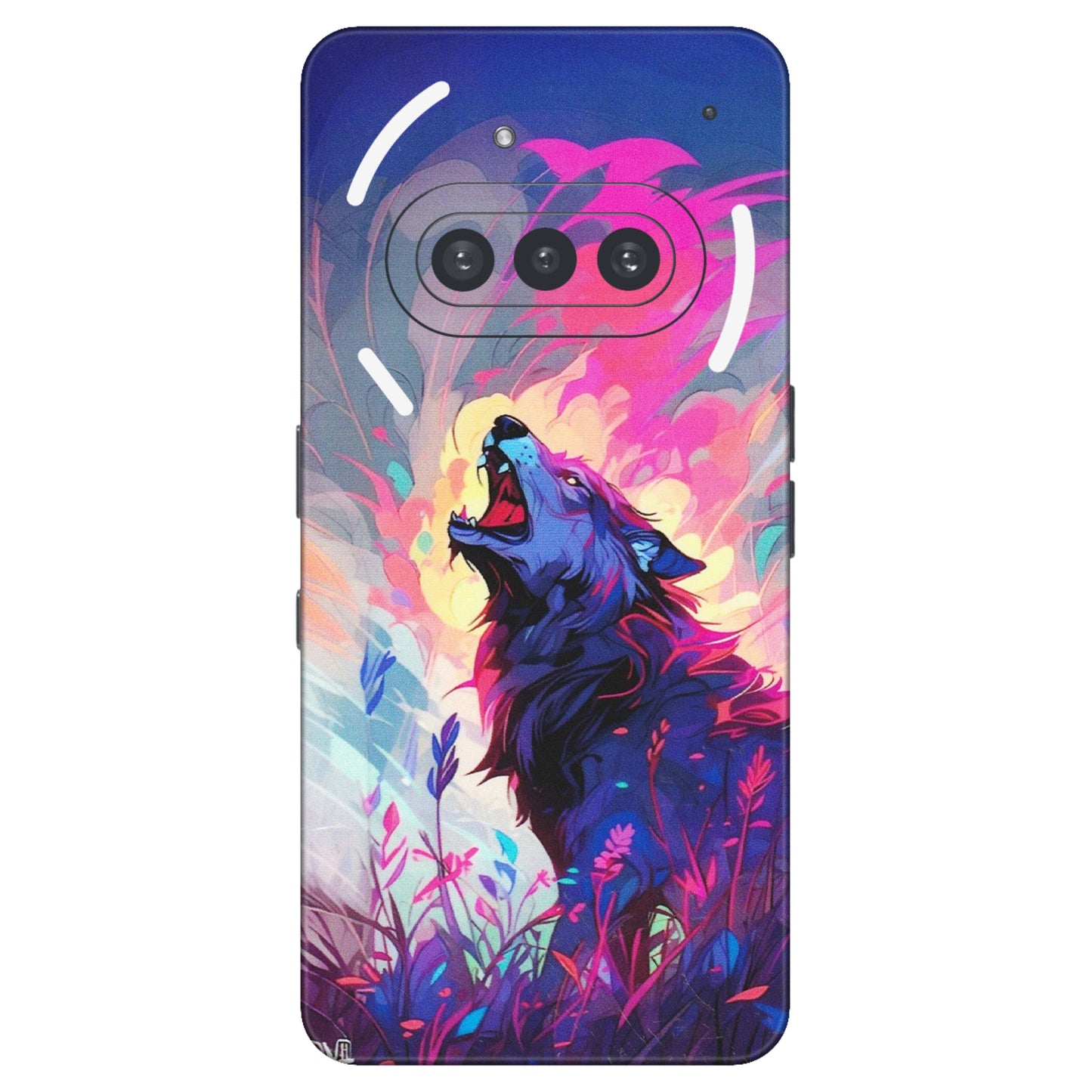 Nothing Phone Skins (All Models) - New Wild Wolf Abstract - Matte Finish (M-125) Nothing Phone 3A