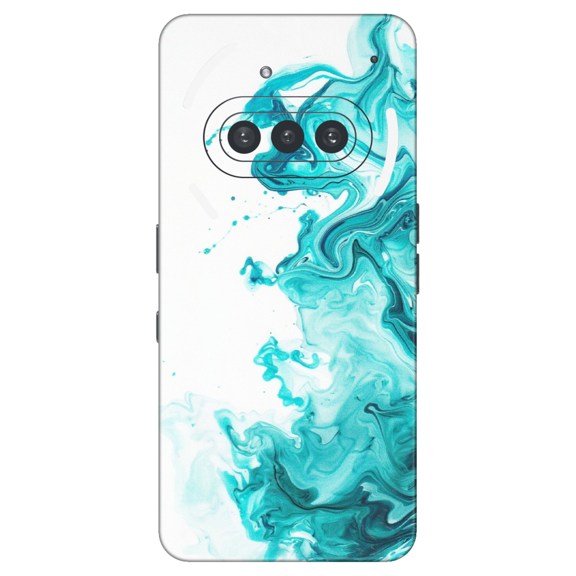 Nothing Phone Skins (All Models) - Sky Blue Abstract Colour - Matte Finish (M-146) Nothing Phone 3A