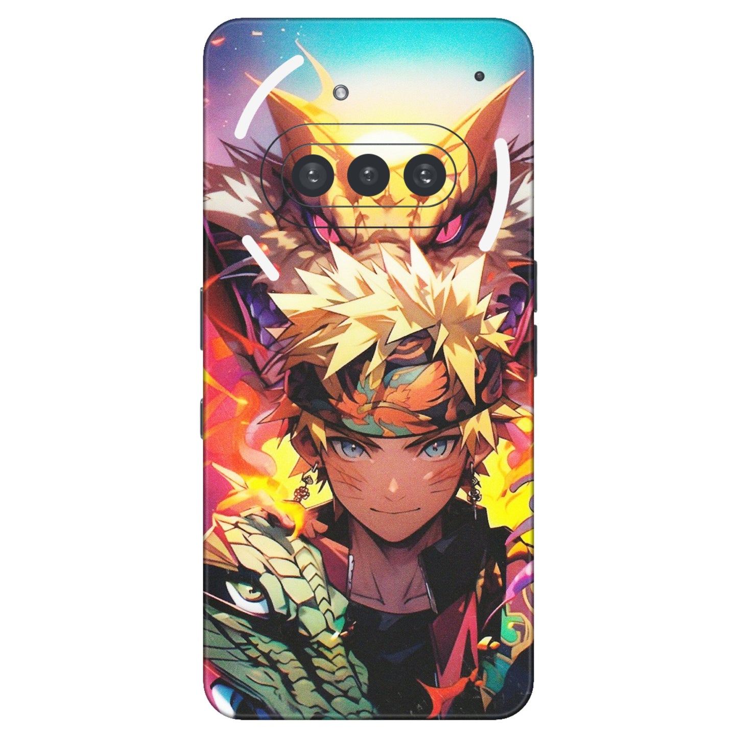 Nothing Phone Skins (All Models) - Angry Naruto Anime - Matte Finish (M-148) Nothing Phone 3A