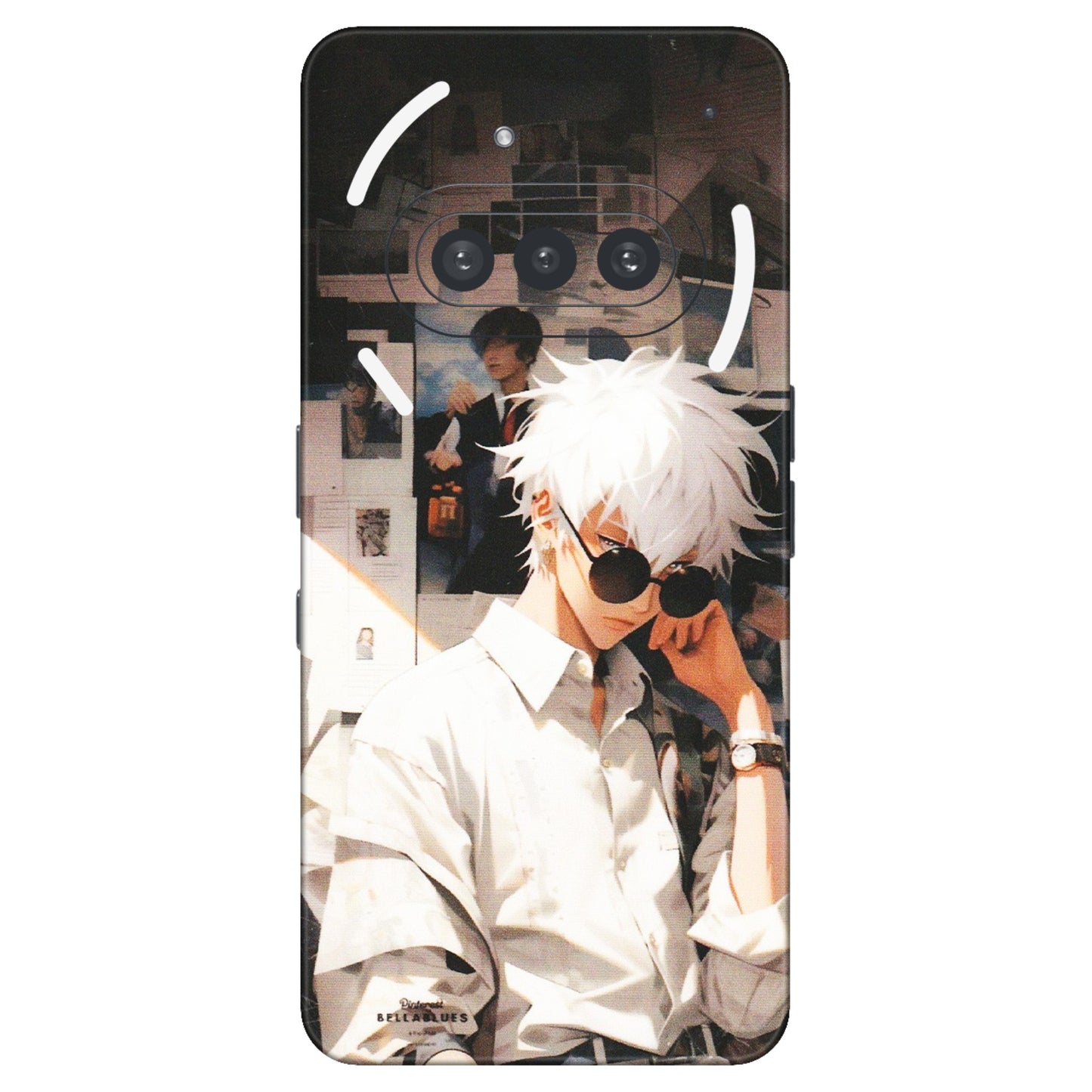 Nothing Phone Skins (All Models) - Gojo Satoru Jujustu Kaisen Anime - Matte Finish (M-156) Nothing Phone 3A