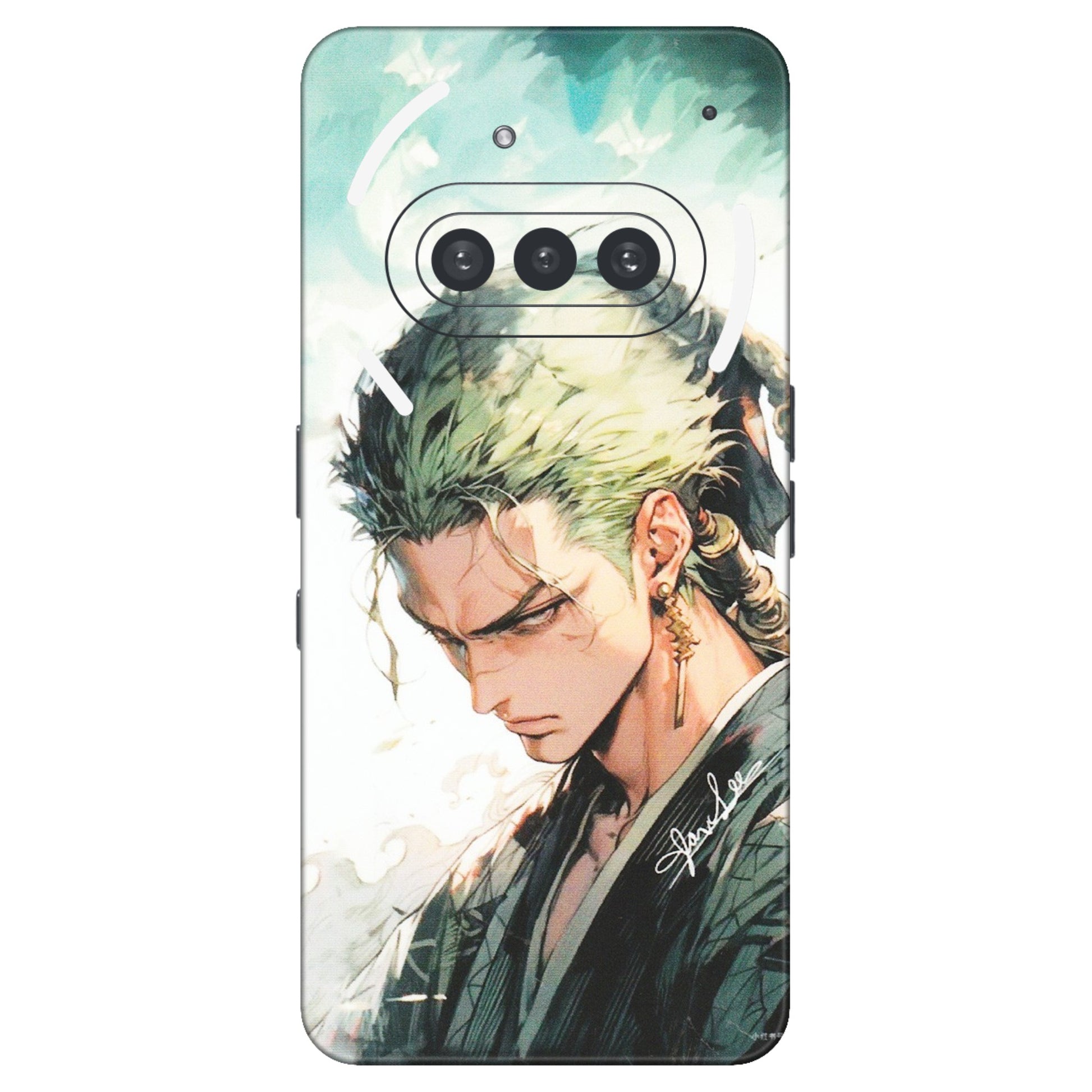 Nothing Phone Skins (All Models) - Pirate Hunter One Piece Anime - Matte Finish (M-157) Nothing Phone 3A
