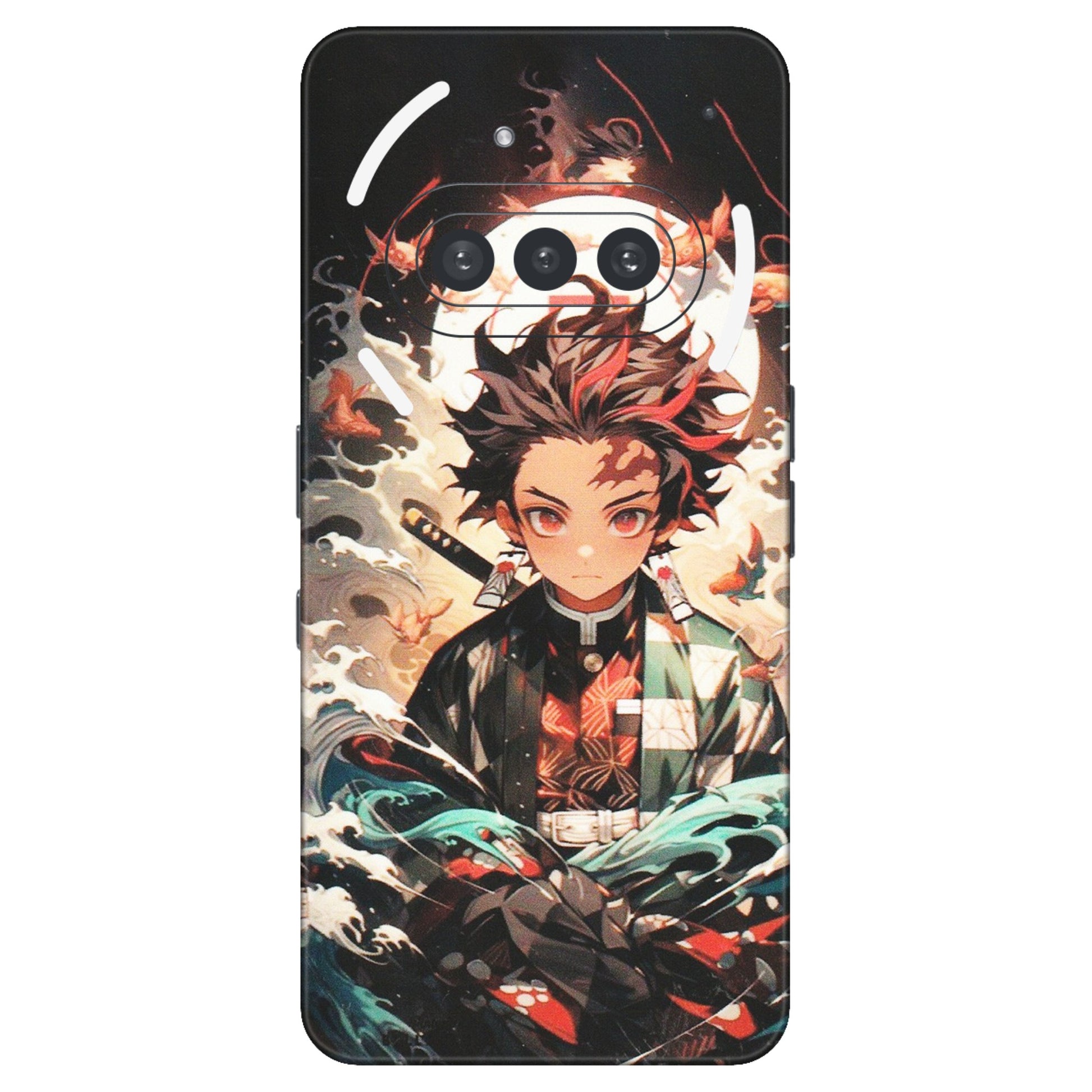 Nothing Phone Skins (All Models) - Tanjiro Demon Slayer Anime - Matte Finish (M-158) Nothing Phone 3A