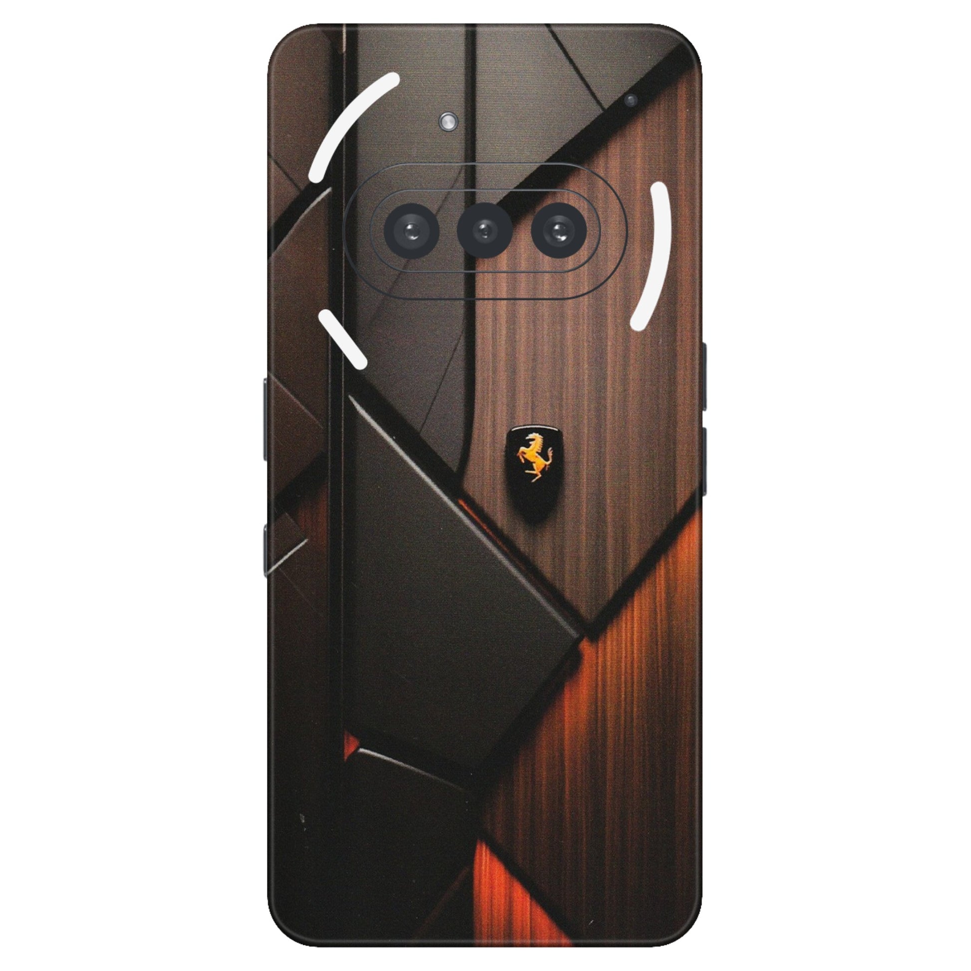 Nothing Phone Skins (All Models) - Lambo Beauty Wood Pattern Sober - Matte Finish (M-51) Nothing Phone 3A