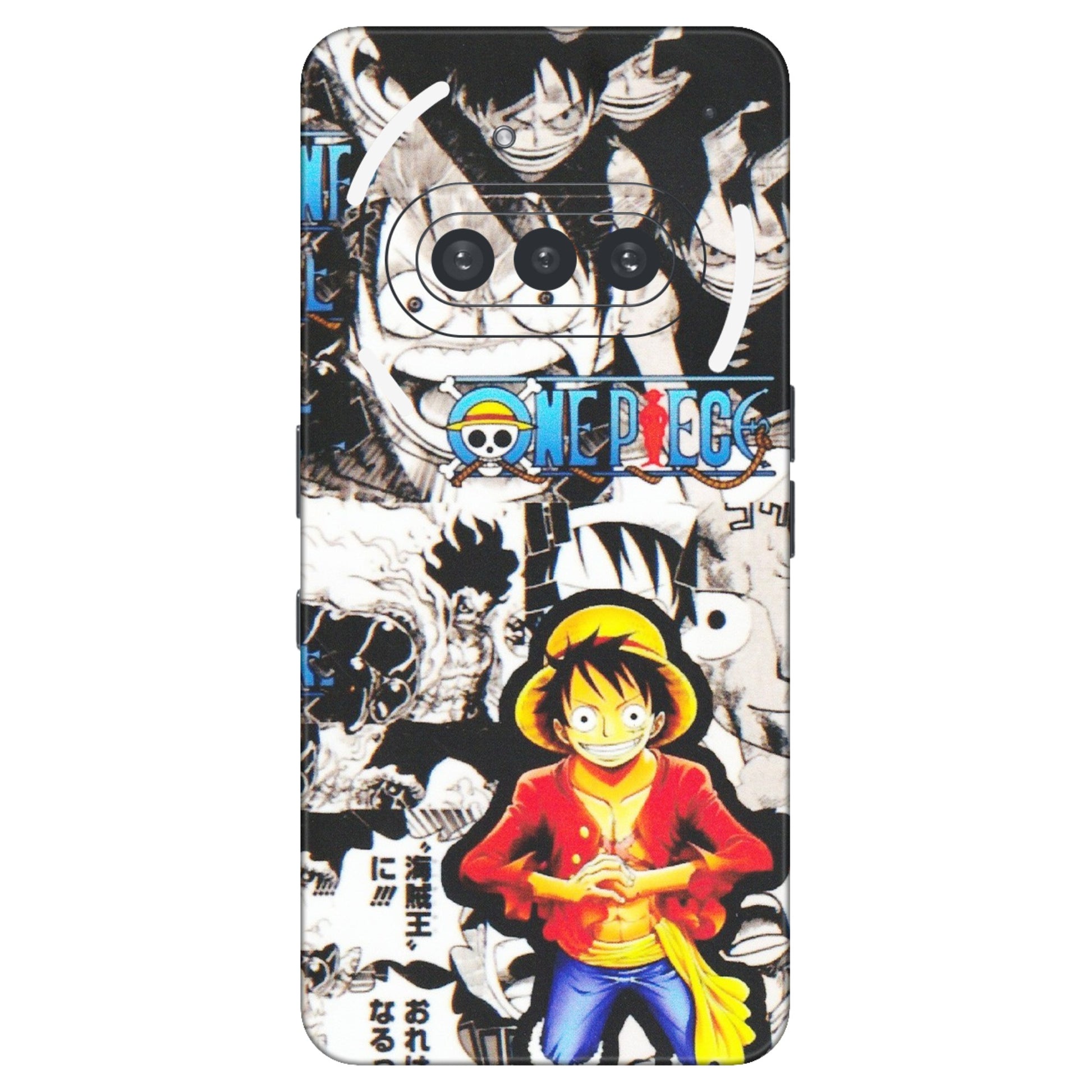 Nothing Phone Skins (All Models) - One Piece B&W - Matte Finish (M-63) Nothing Phone 3A
