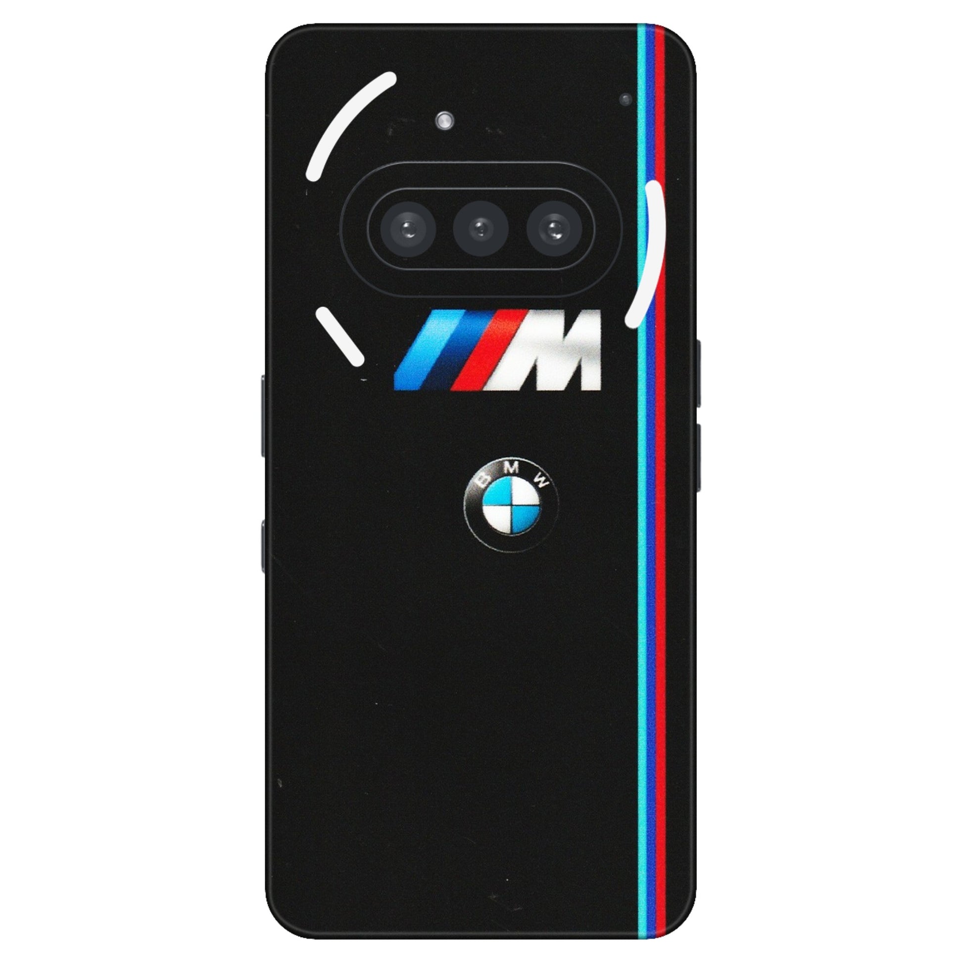 Nothing Phone Skins (All Models) - Styling With Black BMW - Matte Finish (M-74) Nothing Phone 3A