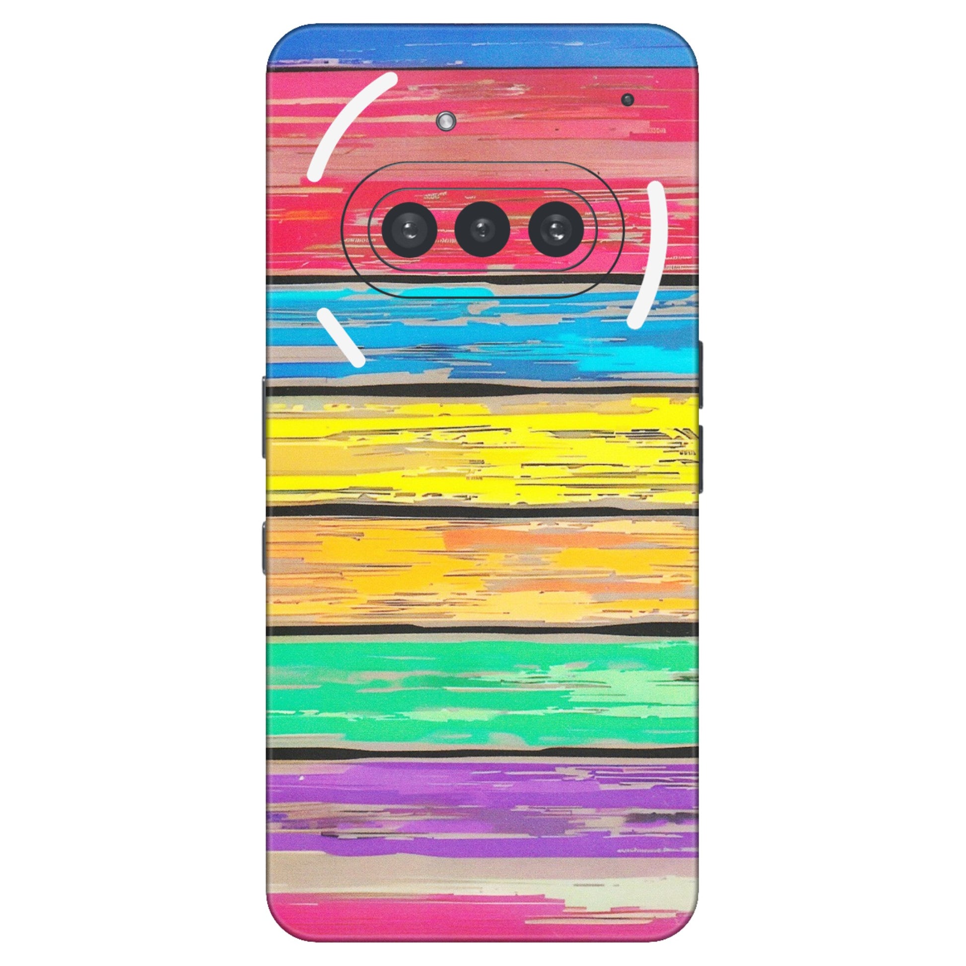 Nothing Phone Skins (All Models) - Multi Colour Wooden Wall - Matte Finish (M-96) Nothing Phone 3A