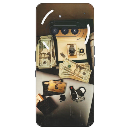 Nothing Phone Skins (All Models) - Tranzy Series Luxury Lifestyle - Transparent Finish (T-11) Nothing Phone 3A
