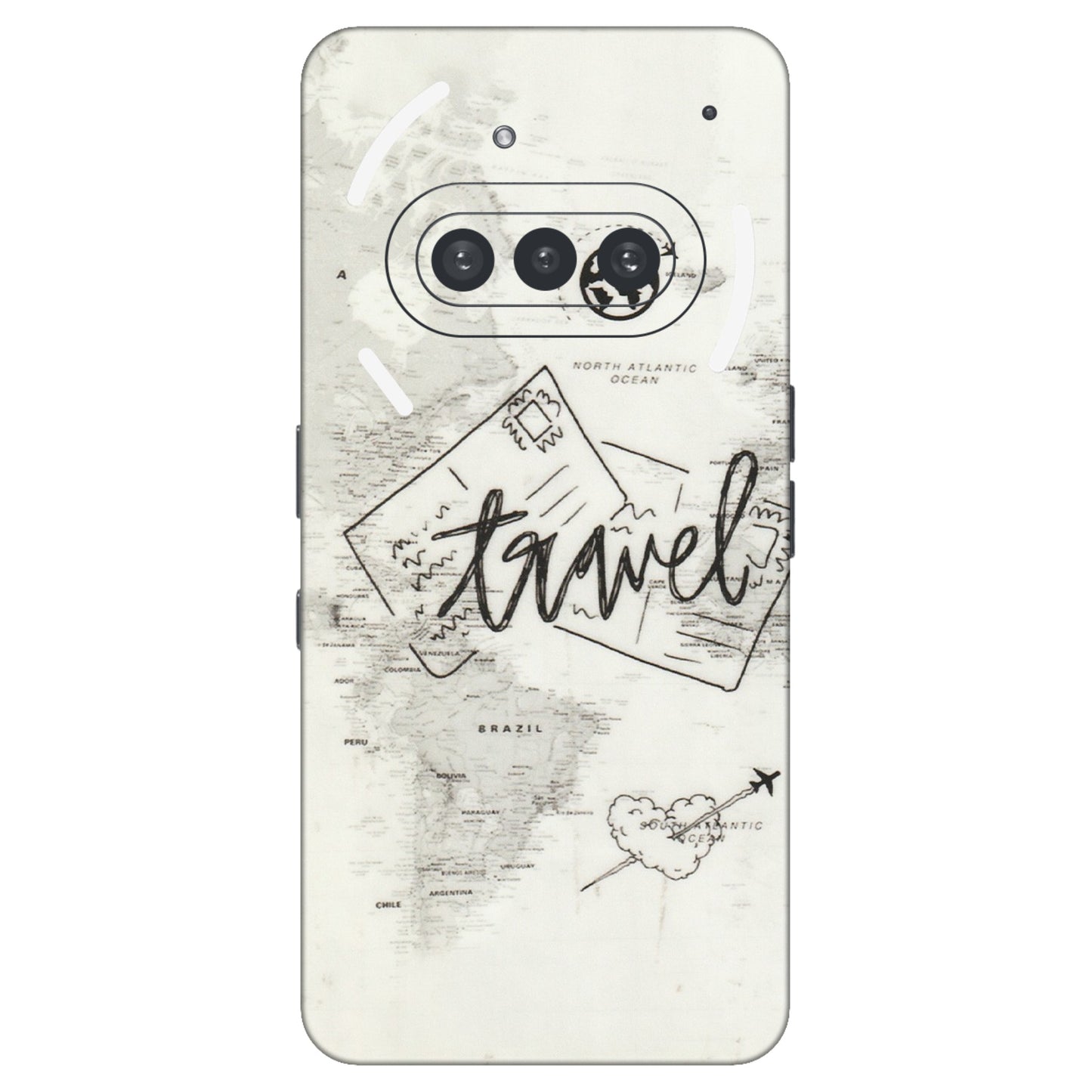 Nothing Phone Skins (All Models) - Tranzy Series Travel Ticket - Transparent Finish (T-6) Nothing Phone 3A