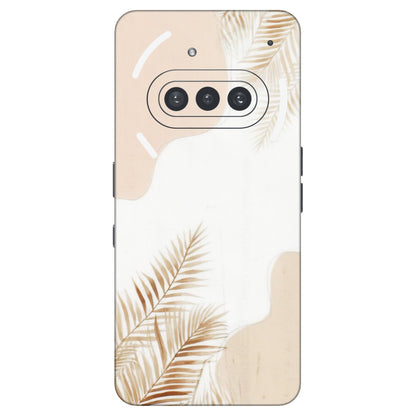 Nothing Phone Skins (All Models) - Tranzy Series Gold Petals Abstract - Transparent Finish (T-8) Nothing Phone 3A