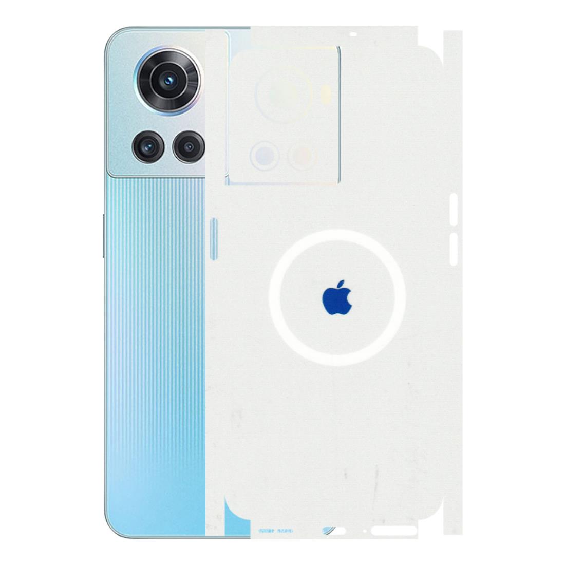 OnePlus Phone Skins (All Models) - iPhone Magsafe Logo - 3D Embossed Finish - (L-320) Oneplus 10R (5G)