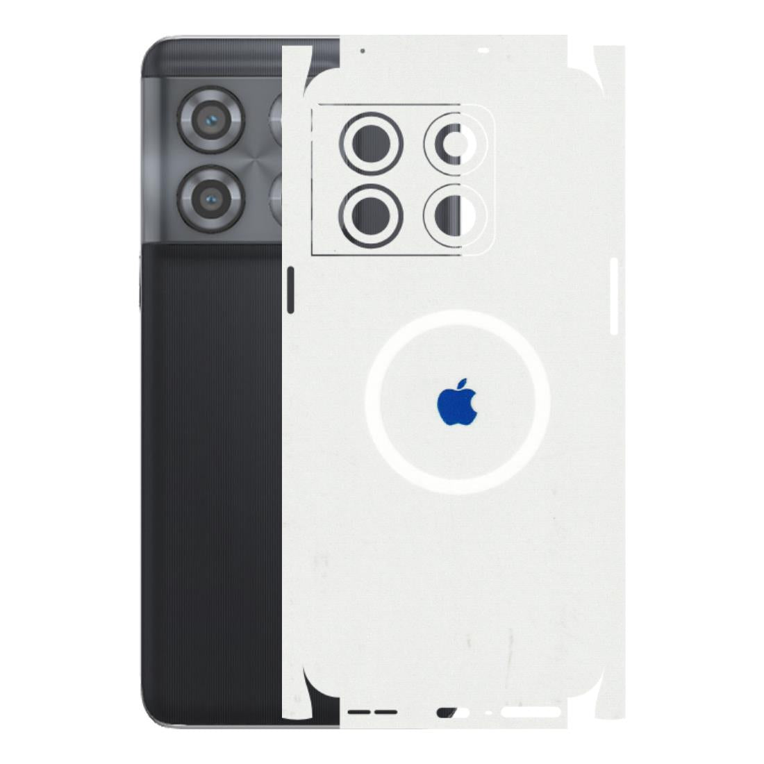 OnePlus Phone Skins (All Models) - iPhone Magsafe Logo - 3D Embossed Finish - (L-320) Oneplus 10T