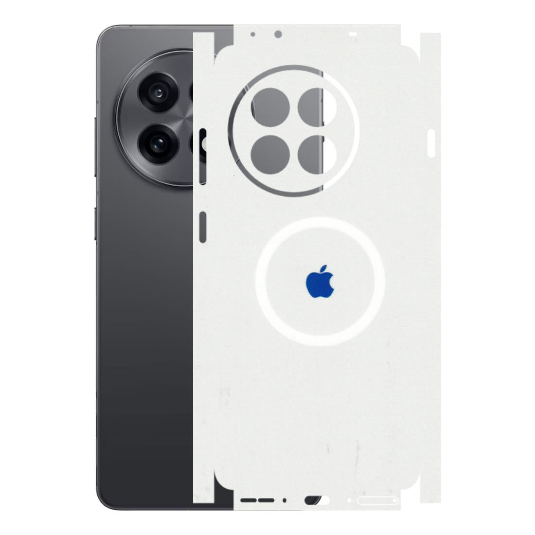 OnePlus Phone Skins (All Models) - iPhone Magsafe Logo - 3D Embossed Finish - (L-320) Oneplus 13R (5G)