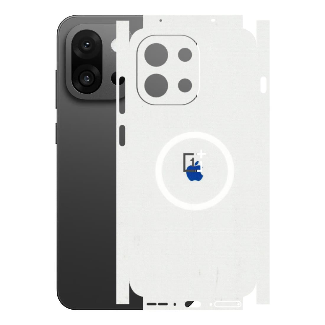 OnePlus Phone Skins (All Models) - iPhone Magsafe Logo - 3D Embossed Finish - (L-320) Oneplus 13S