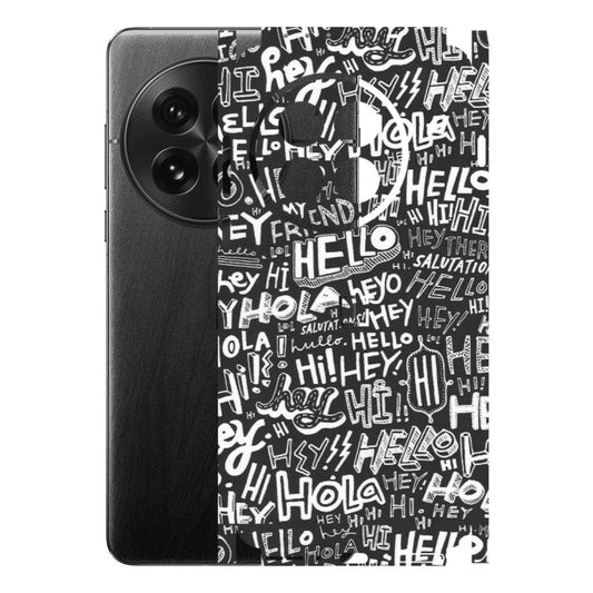 OnePlus Phone Skins (All Models) - Hi Hello Doodles - Matte Finish - (M-25) Oneplus 13 (5G)