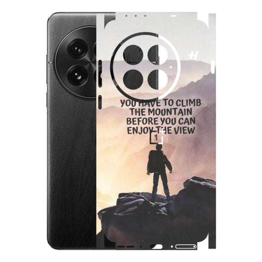 OnePlus Phone Skins (All Models) - Motivational Hiking Mountain - Matte Finish - (M-28) Oneplus 13 (5G)