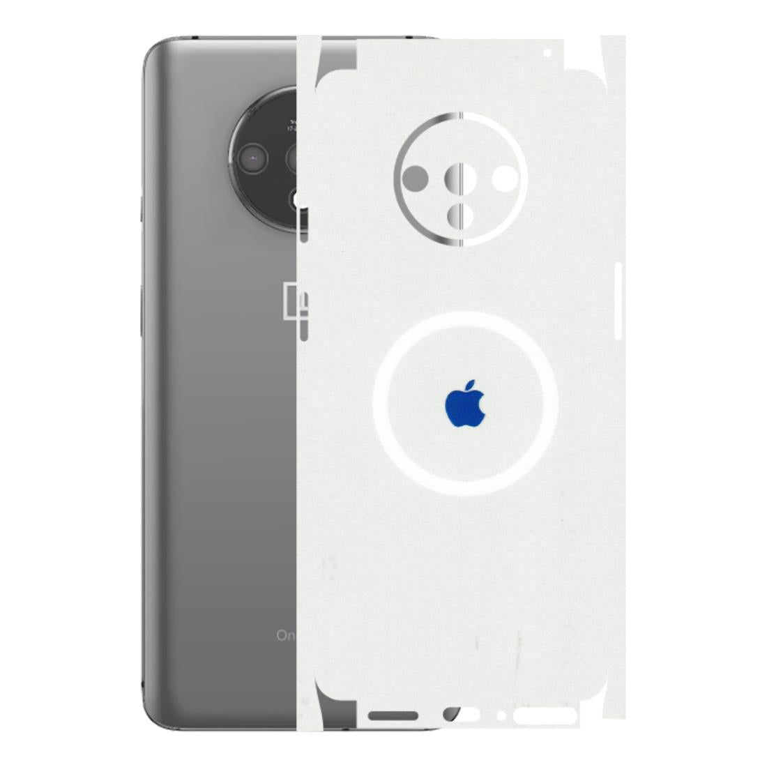 OnePlus Phone Skins (All Models) - iPhone Magsafe Logo - 3D Embossed Finish - (L-320) Oneplus 7T
