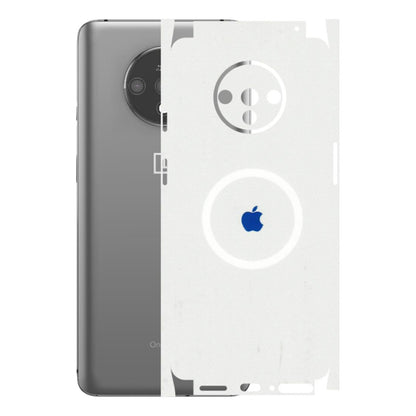 OnePlus Phone Skins (All Models) - iPhone Magsafe Logo - 3D Embossed Finish - (L-320) Oneplus 7T