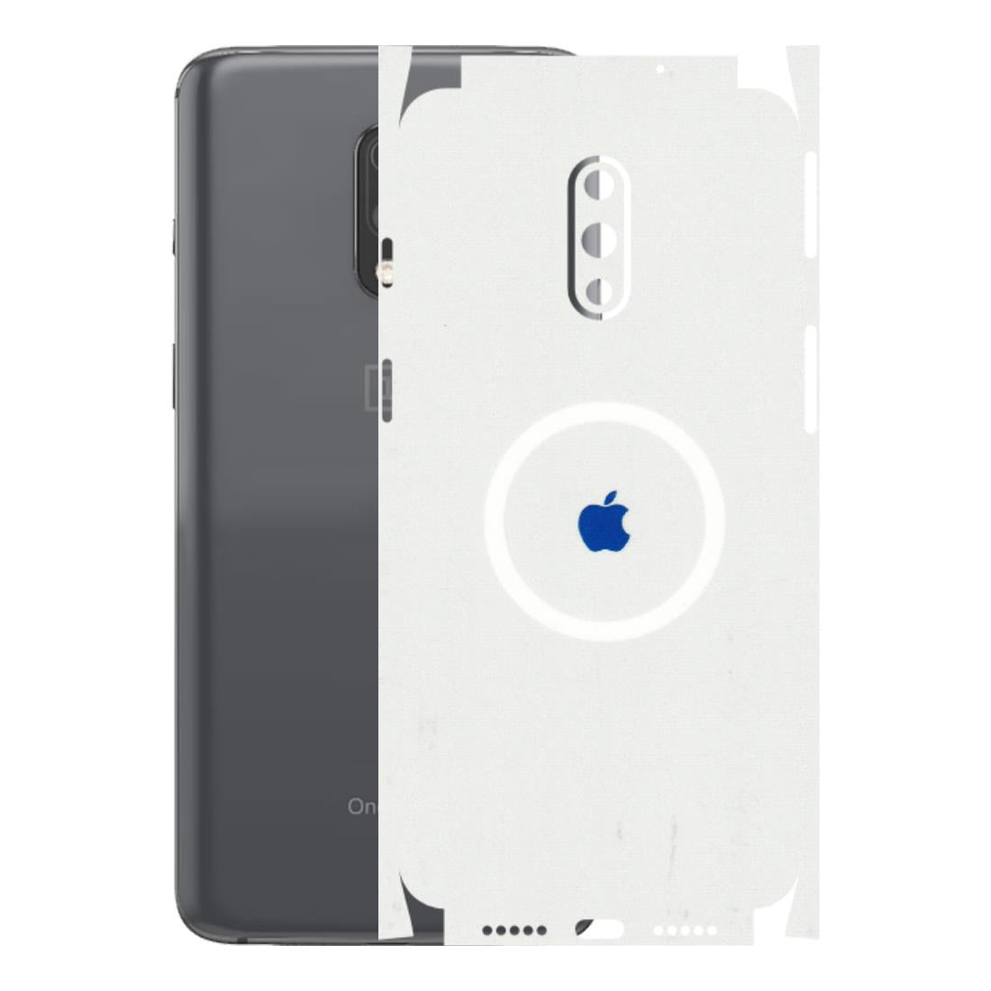 OnePlus Phone Skins (All Models) - iPhone Magsafe Logo - 3D Embossed Finish - (L-320) Oneplus 7