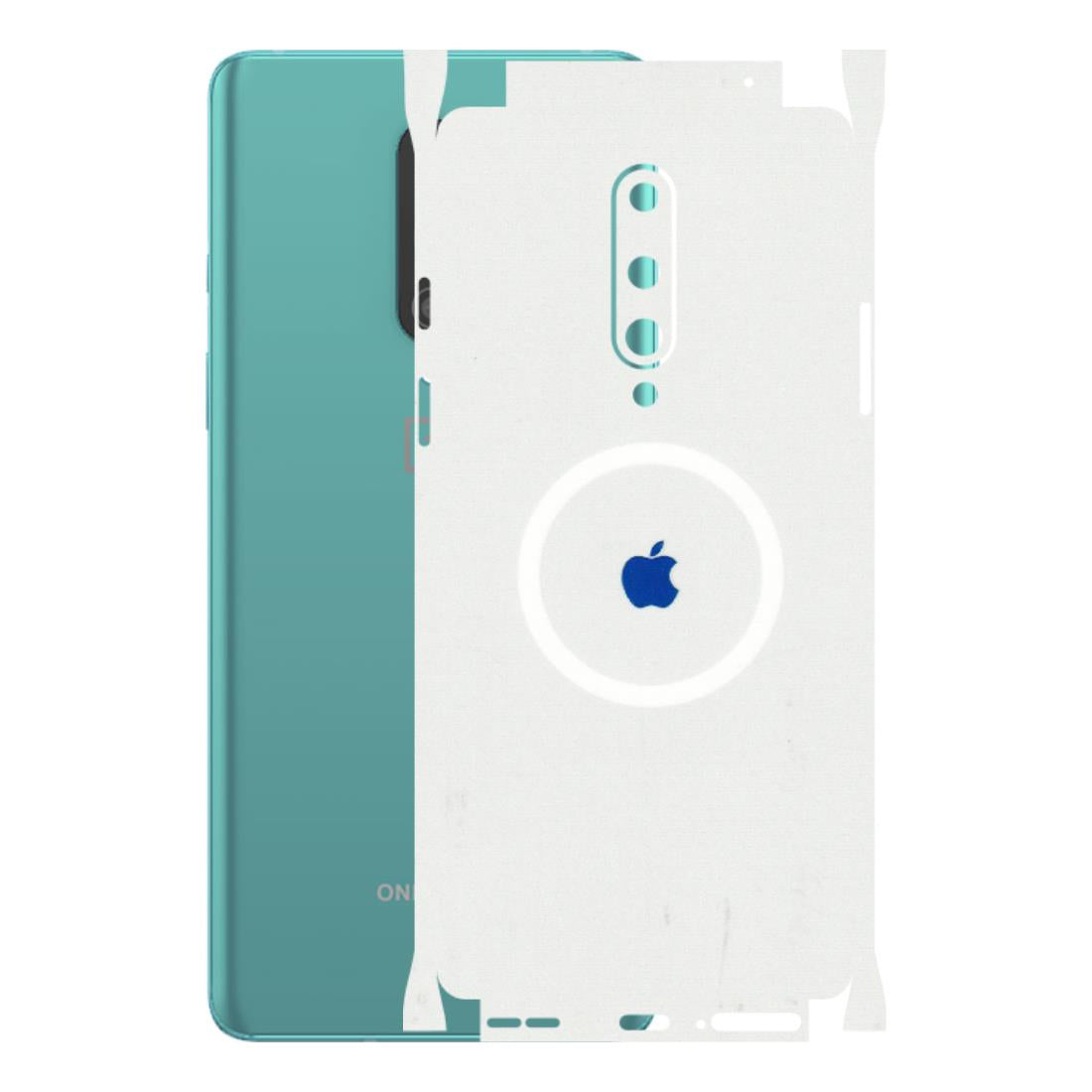 OnePlus Phone Skins (All Models) - iPhone Magsafe Logo - 3D Embossed Finish - (L-320) Oneplus 8