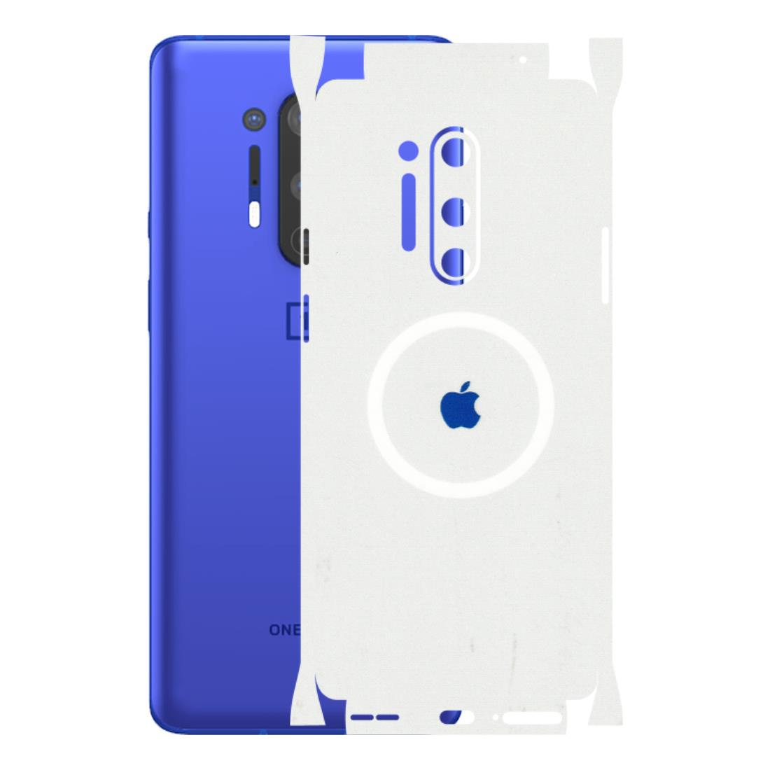 OnePlus Phone Skins (All Models) - iPhone Magsafe Logo - 3D Embossed Finish - (L-320) Oneplus 8 Pro