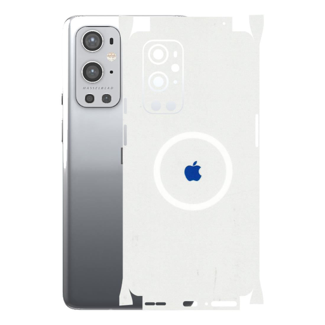 OnePlus Phone Skins (All Models) - iPhone Magsafe Logo - 3D Embossed Finish - (L-320) Oneplus 9 Pro